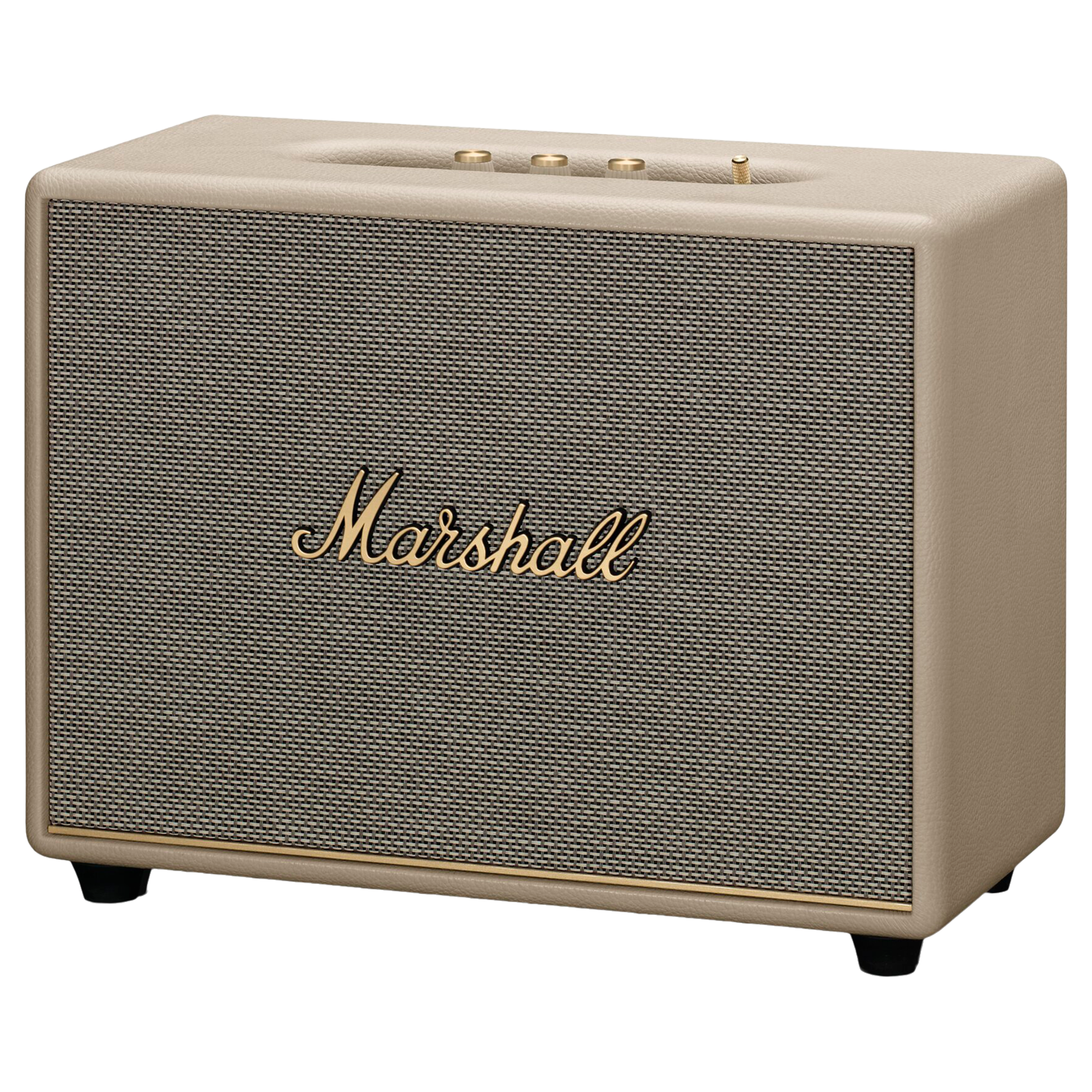 Marshall Woburn III 150 Watts Portable Bluetooth Speaker (Signature Sound, Stereo Channel, Cream)_3