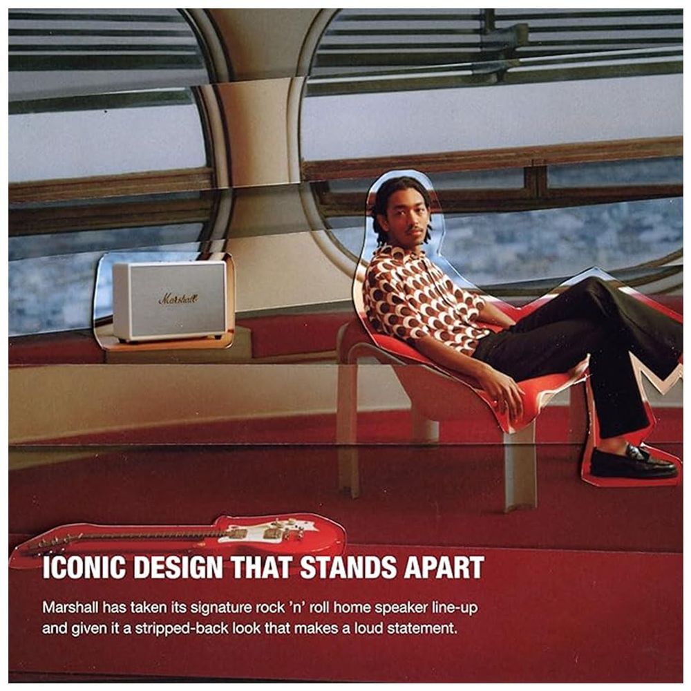 Marshall Woburn III 150 Watts Portable Bluetooth Speaker (Signature Sound, Stereo Channel, Cream)_9