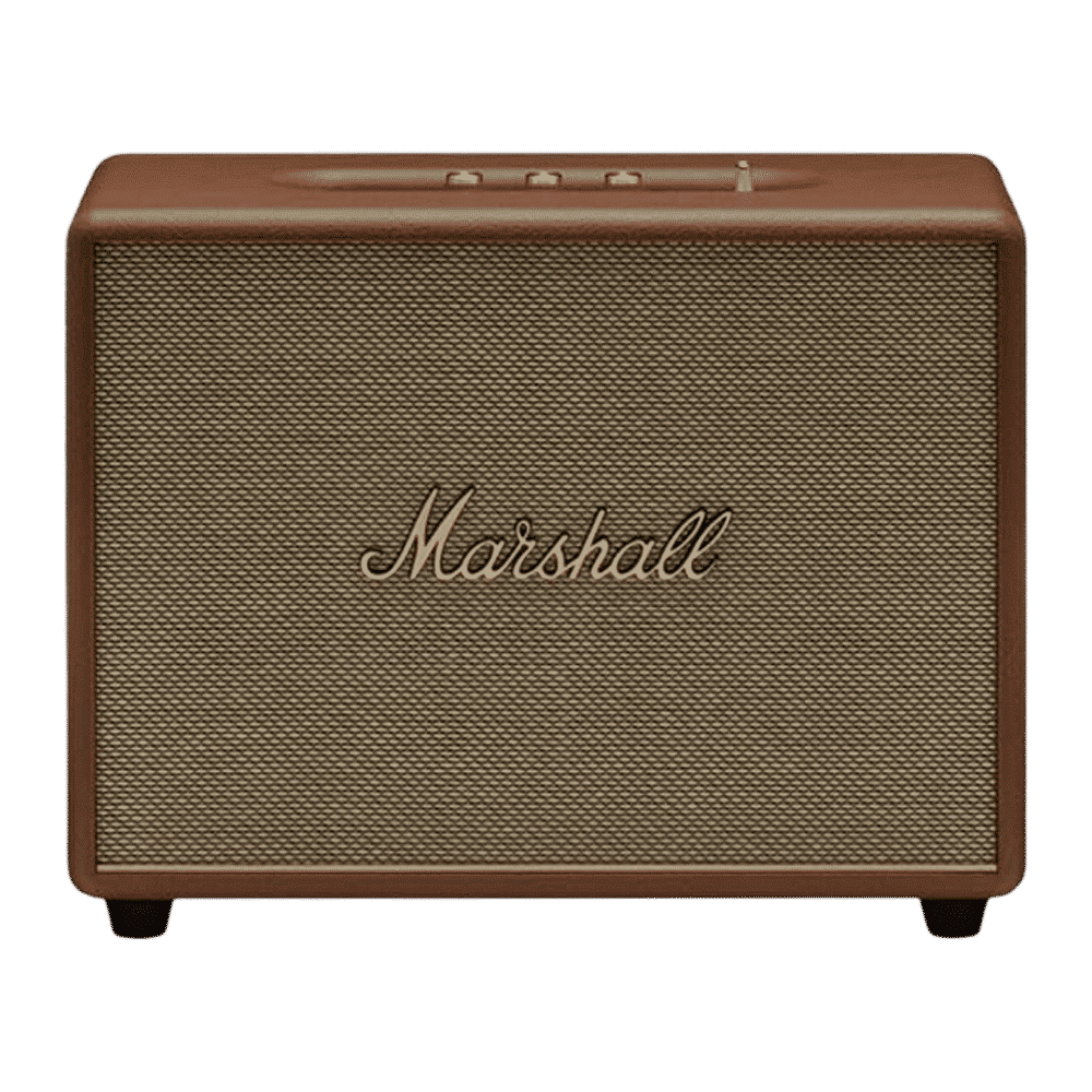 Marshall Woburn III 150W Portable Bluetooth Speaker (Home-Shaking Signature Sound, Stereo Channel, Brown)_1