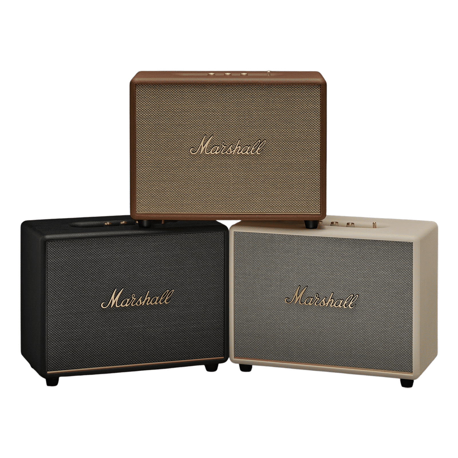 Marshall Woburn III 150W Portable Bluetooth Speaker (Home-Shaking Signature Sound, Stereo Channel, Brown)_9