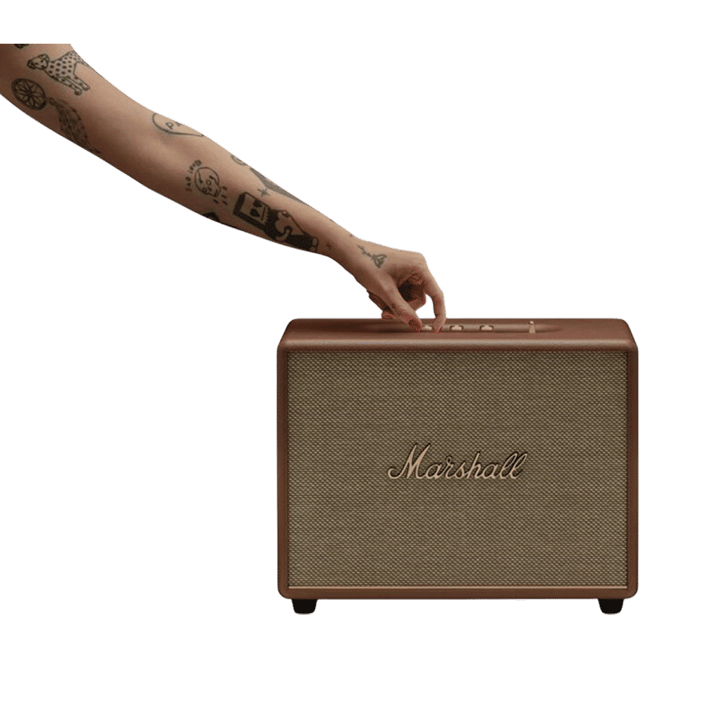 Marshall Woburn III 150W Portable Bluetooth Speaker (Home-Shaking Signature Sound, Stereo Channel, Brown)_12