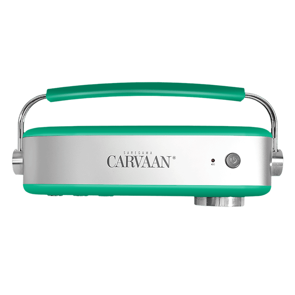 SAREGAMA Carvaan Premium Pop 6W Portable Speaker (Pre-loaded 5000 Evergreen Hindi Songs, 2.0Channel, SC230, Forest Green)_4