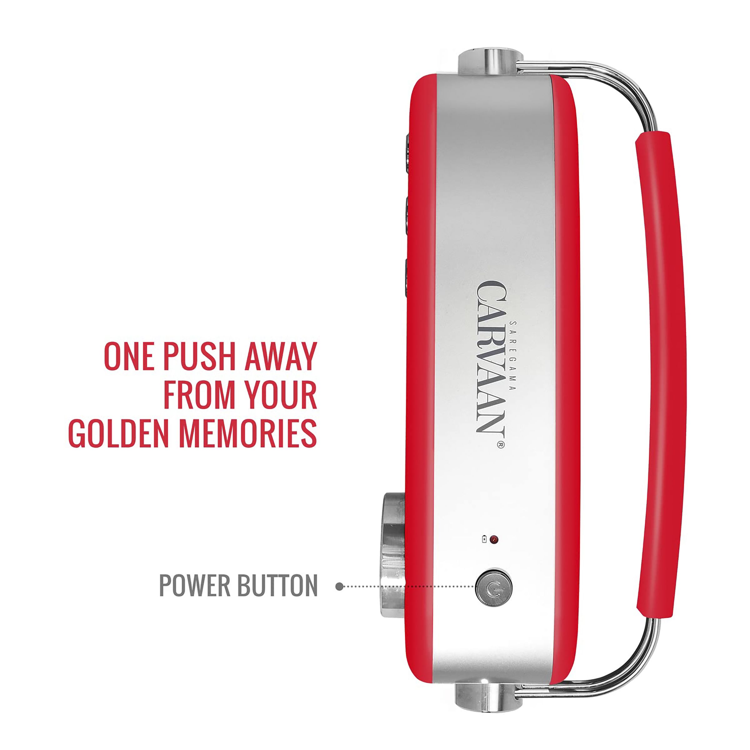 SAREGAMA Carvaan Premium Pop 6W Portable Speaker (Pre-loaded 5000 Evergreen Hindi Songs, 2.0Channel, SC230, Coral Pink)_10