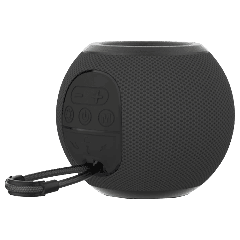 PORTRONICS Resound 5W Portable Bluetooth Speaker (Upto 8 Hours Playback Time, Black)_3
