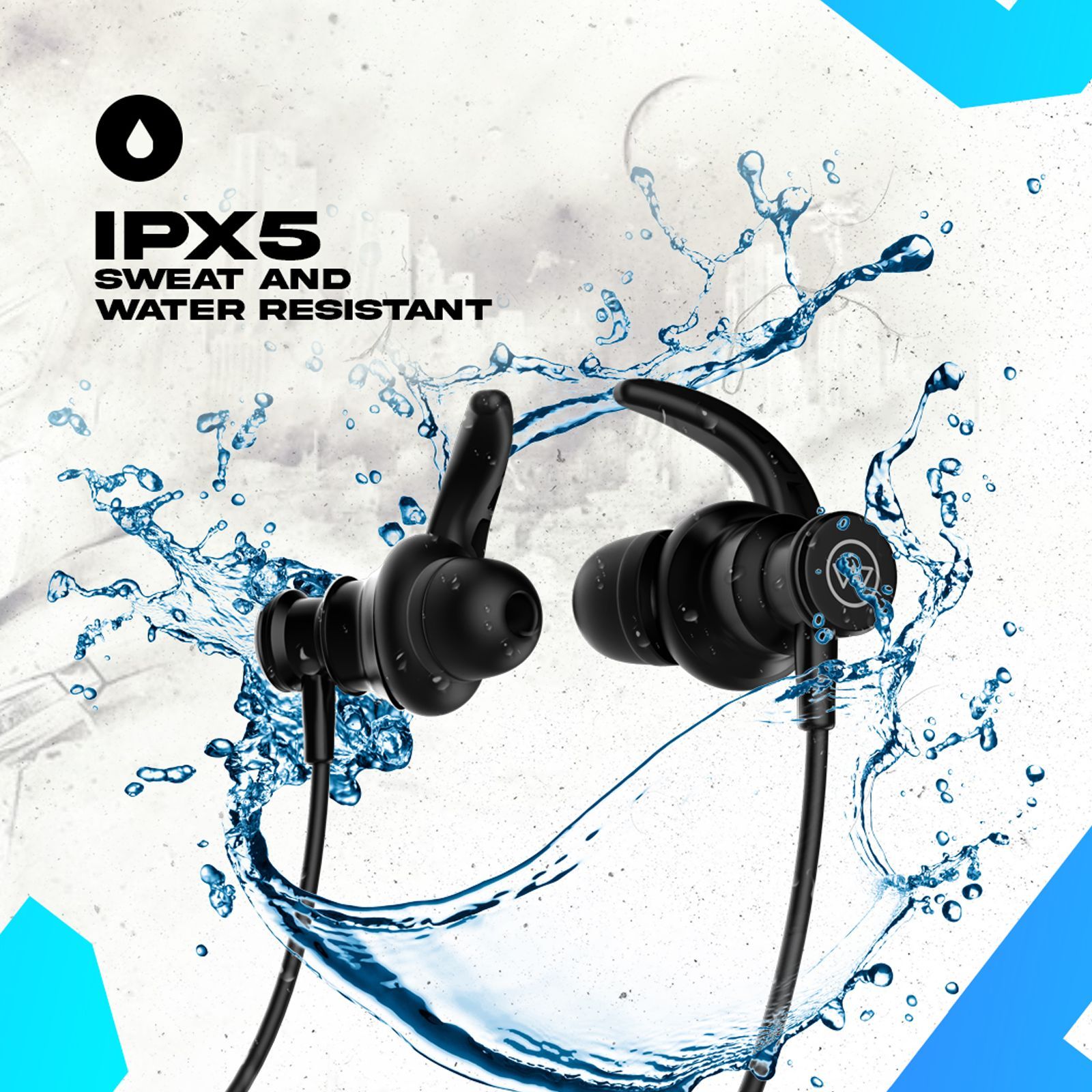 WINGS Phantom 110 Neckband with Environmental Noise Cancellation (IPX5 Water Resistant, 20 Hours of Playtime, Black)_9