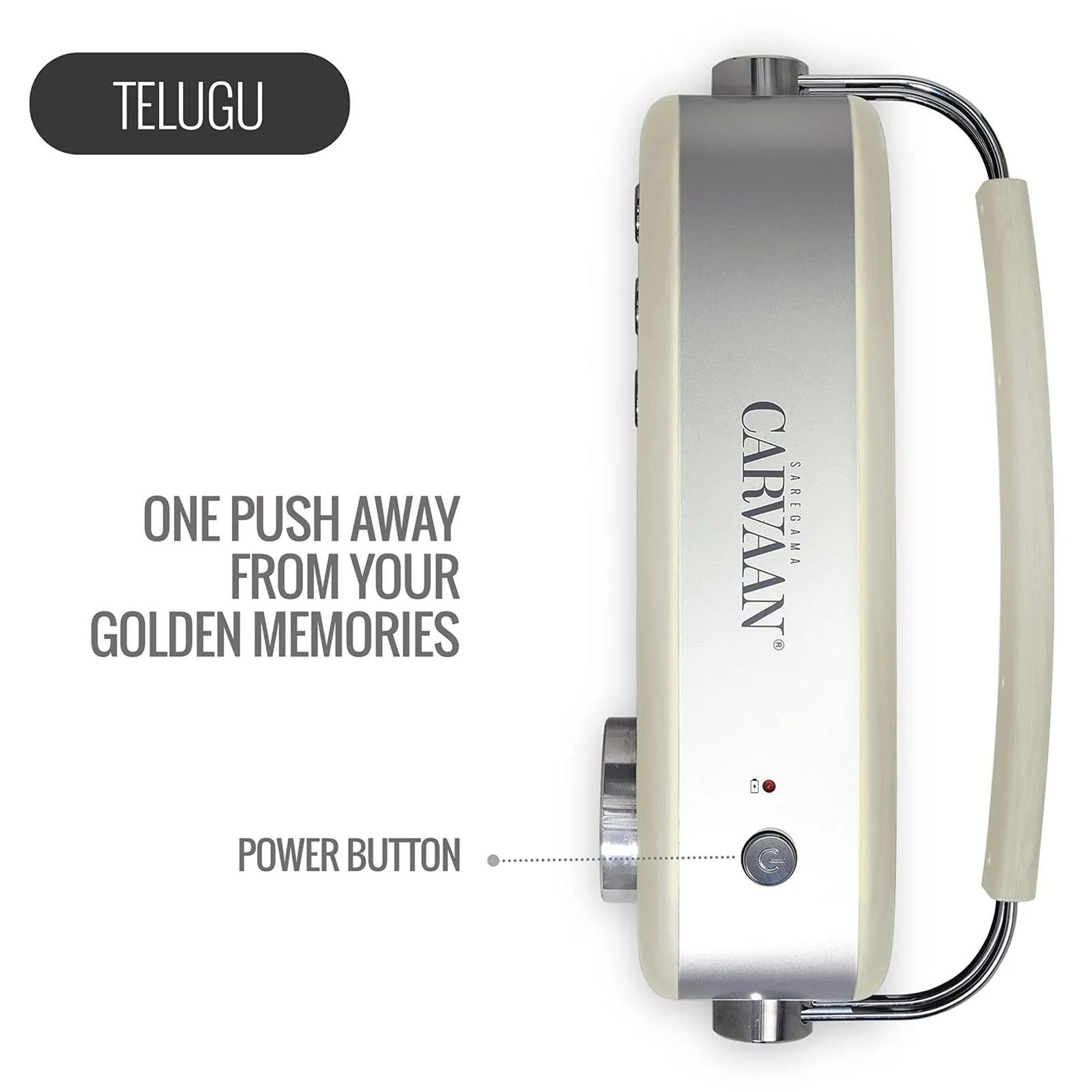 SAREGAMA Carvaan Telugu Music Player (50 Plus Dedicated Stations, SC02, Porcelain White)_11