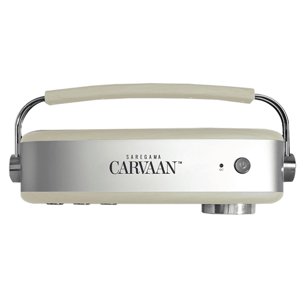 SAREGAMA Carvaan Telugu Music Player (50 Plus Dedicated Stations, SC02, Porcelain White)_4