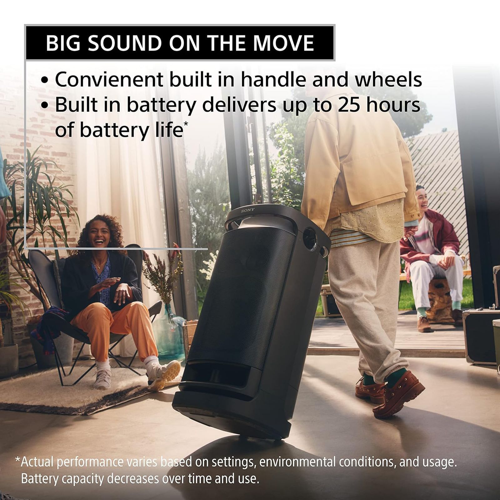 SONY SRS-XV900 100W Bluetooth Party Speaker (Digital Sound Enhancement Engine, Black) SONY SRS-XV900 100W Bluetooth Party Speaker (Digital Sound Enhancement Engine, Black)_19