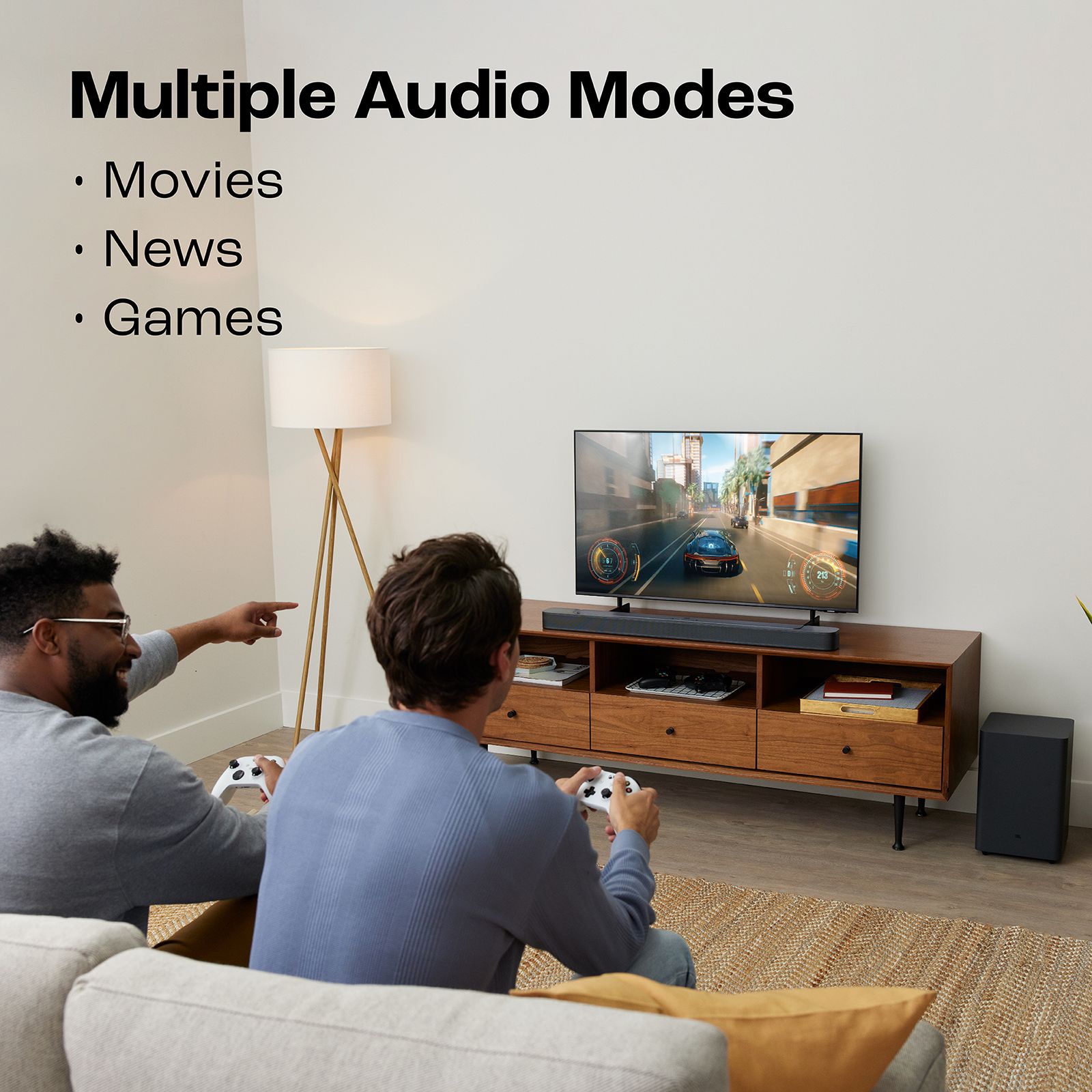 JBL 300W Bluetooth Soundbar with Remote (Dolby Digital Audio, 2.1 Channel, Black)_15