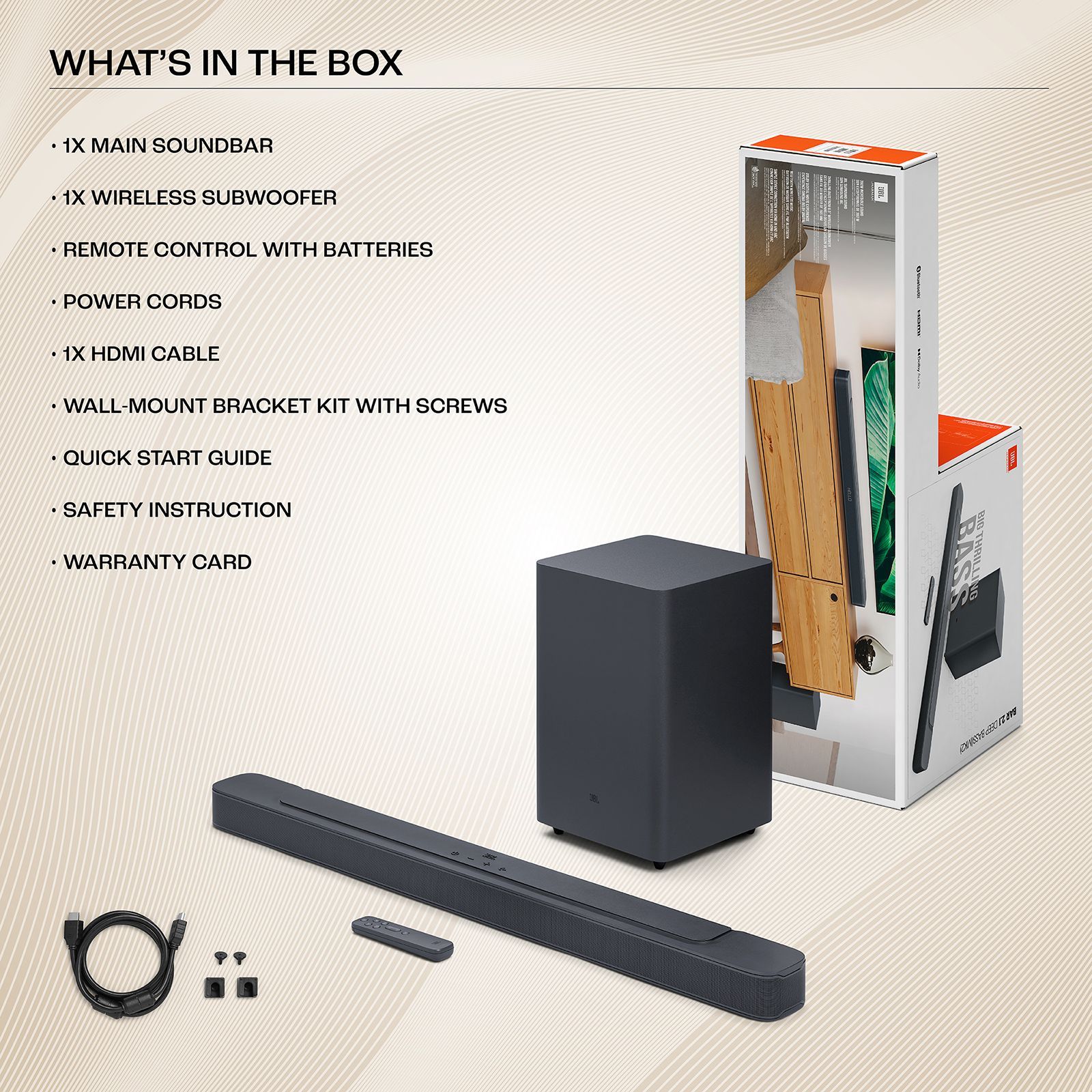 JBL 300W Bluetooth Soundbar with Remote (Dolby Digital Audio, 2.1 Channel, Black)_16