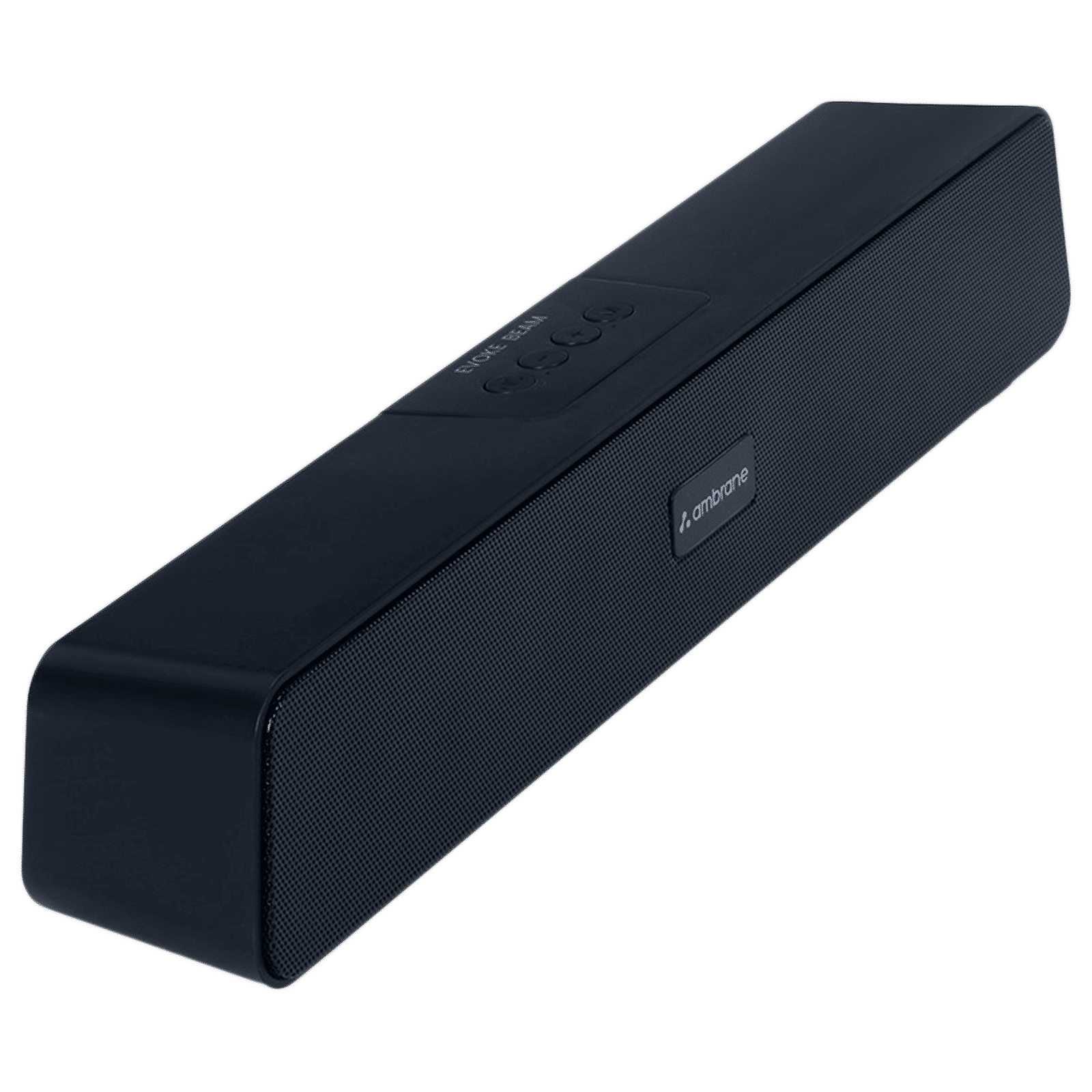 ambrane Evoke Beam 10W Bluetooth Soundbar (Stereo Sound, 2.0 Channel, Black)_4