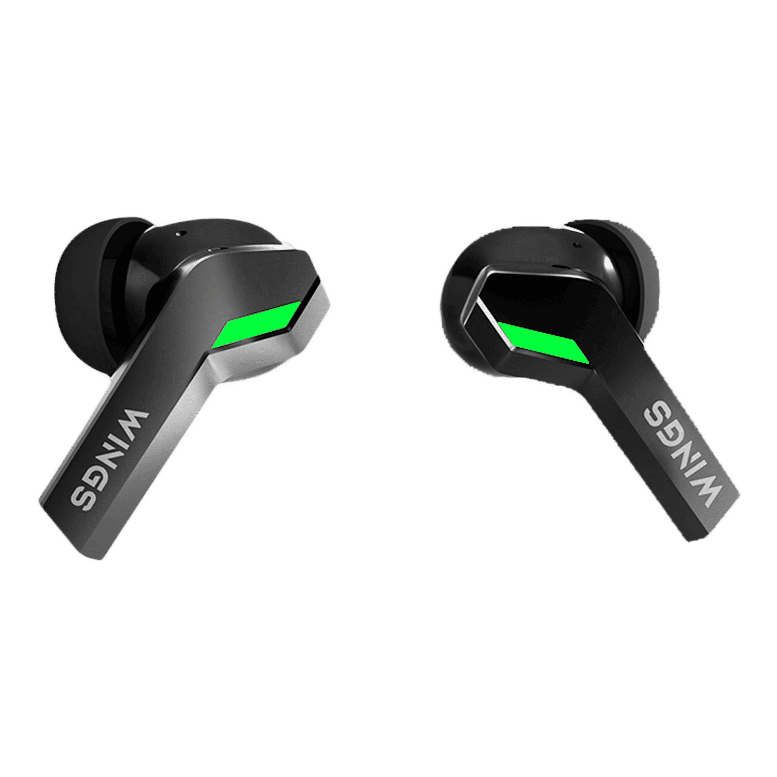 WINGS Phantom 860 TWS Earbuds with Environmental Noise Cancellation (IPX5 Water Resistant, Upto 50 Hours Playback, Black)_3