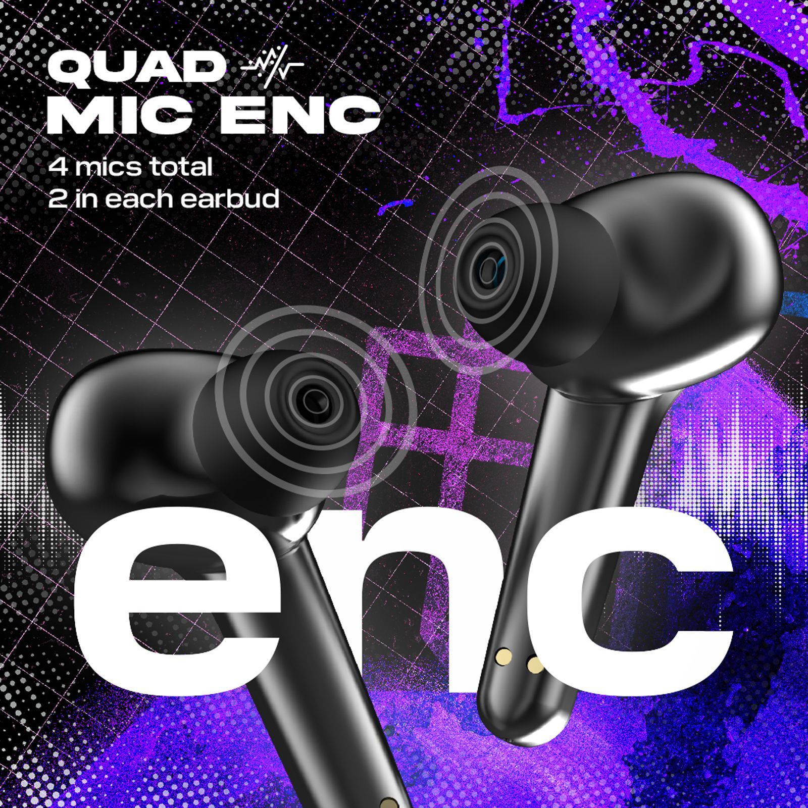 WINGS Phantom 760 TWS Earbuds with Environmental Noise Cancellation (IPX5 Water Resistant, 40ms Ultra Low Latency Game Mode, Grey)_10