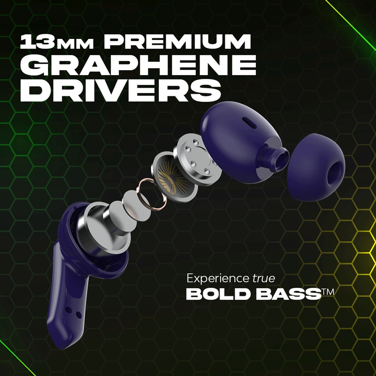 WINGS Phantom 550 TWS Earbuds with Environmental Noise Cancellation (IPX5 Water Resistant, 50ms Ultra Low latency Game Mode, Blue)_10