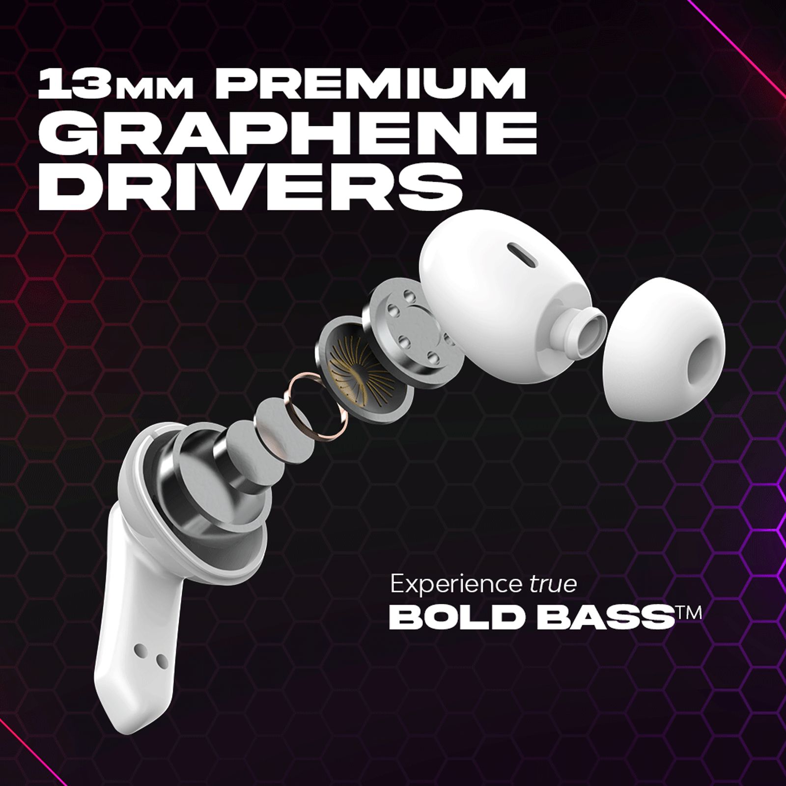 WINGS Phantom 550 TWS Earbuds with Environmental Noise Cancellation (IPX5 Water Resistant, Upto 45 Hours Playback, White)_10