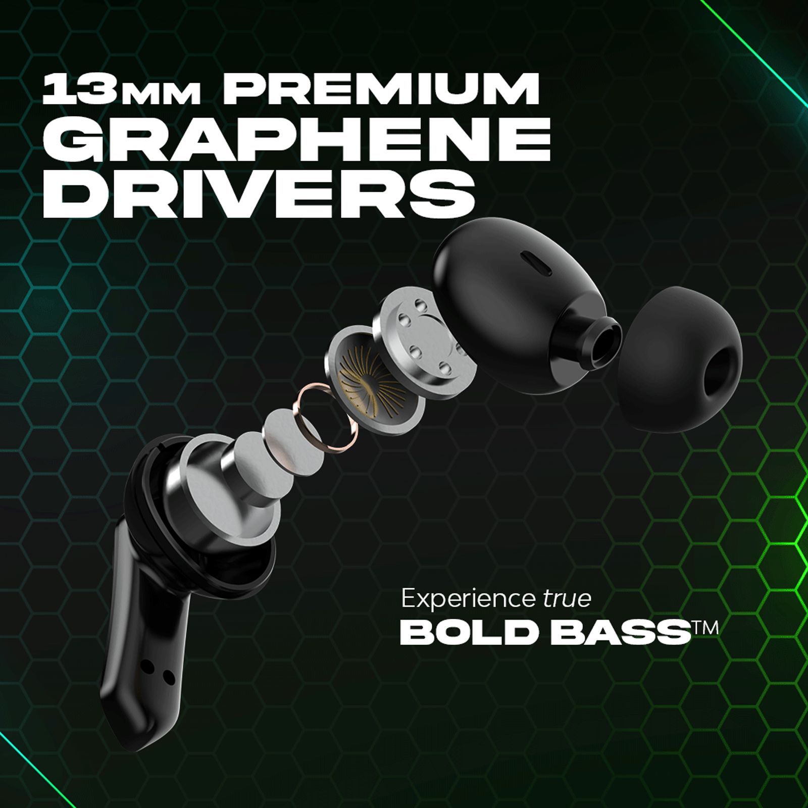 WINGS Phantom 550 TWS Earbuds with Environmental Noise Cancellation (IPX5 Water Resistant, 50ms Ultra Low Latency Game Mode, Black)_11