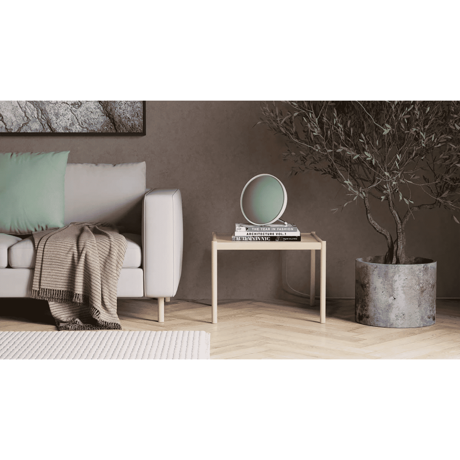 defunc Home with Built-in Alexa Smart Wi-Fi Speaker (Placement Optimised EQ, White) defunc Home with Built-in Alexa Smart Wi-Fi Speaker (Placement Optimised EQ, White)_7