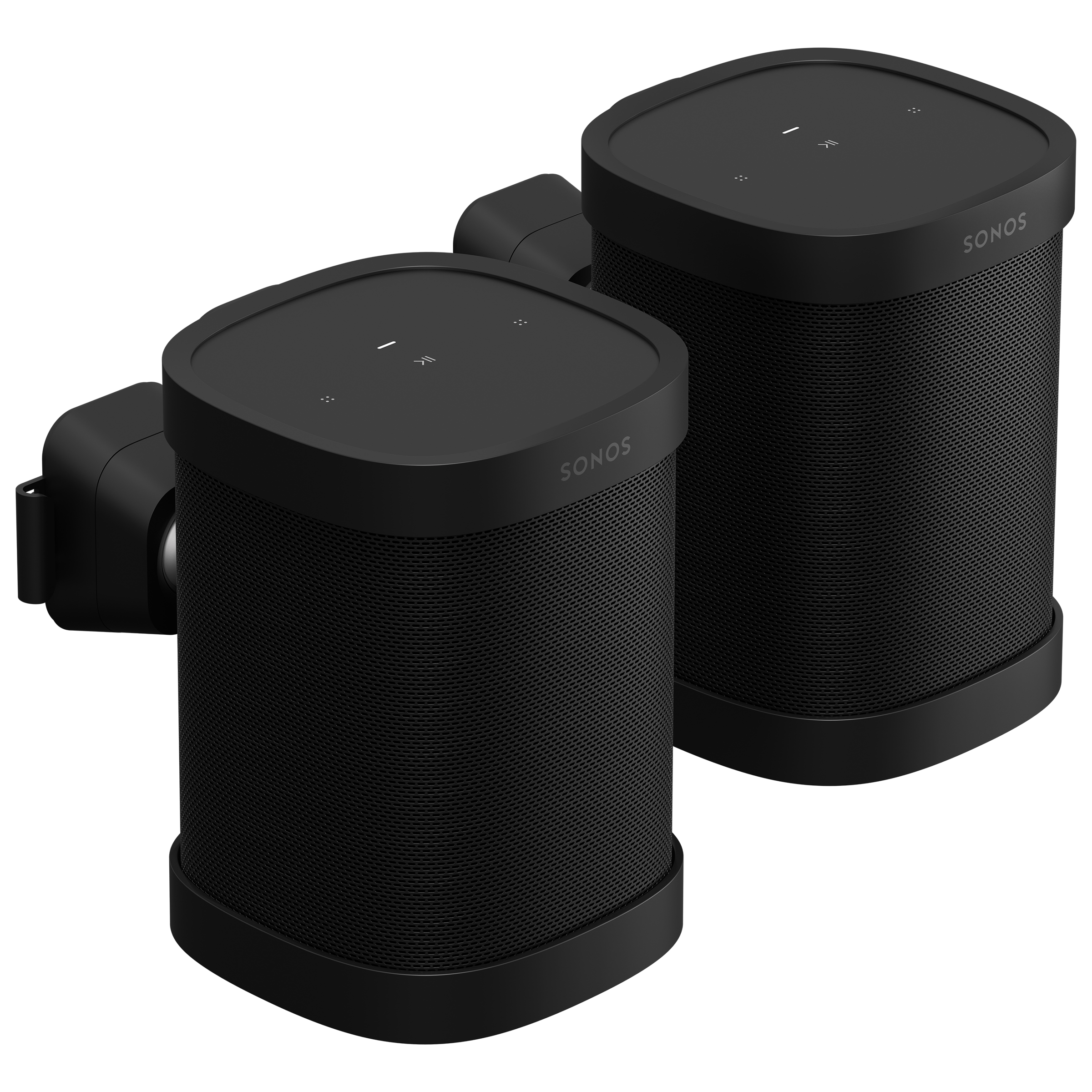 SONOS One Wall Mount (Swivels Up to 45 Degree, SNS-ONEWMP-BLK, Black) SONOS One Wall Mount (Swivels Up to 45 Degree, SNS-ONEWMP-BLK, Black)_1