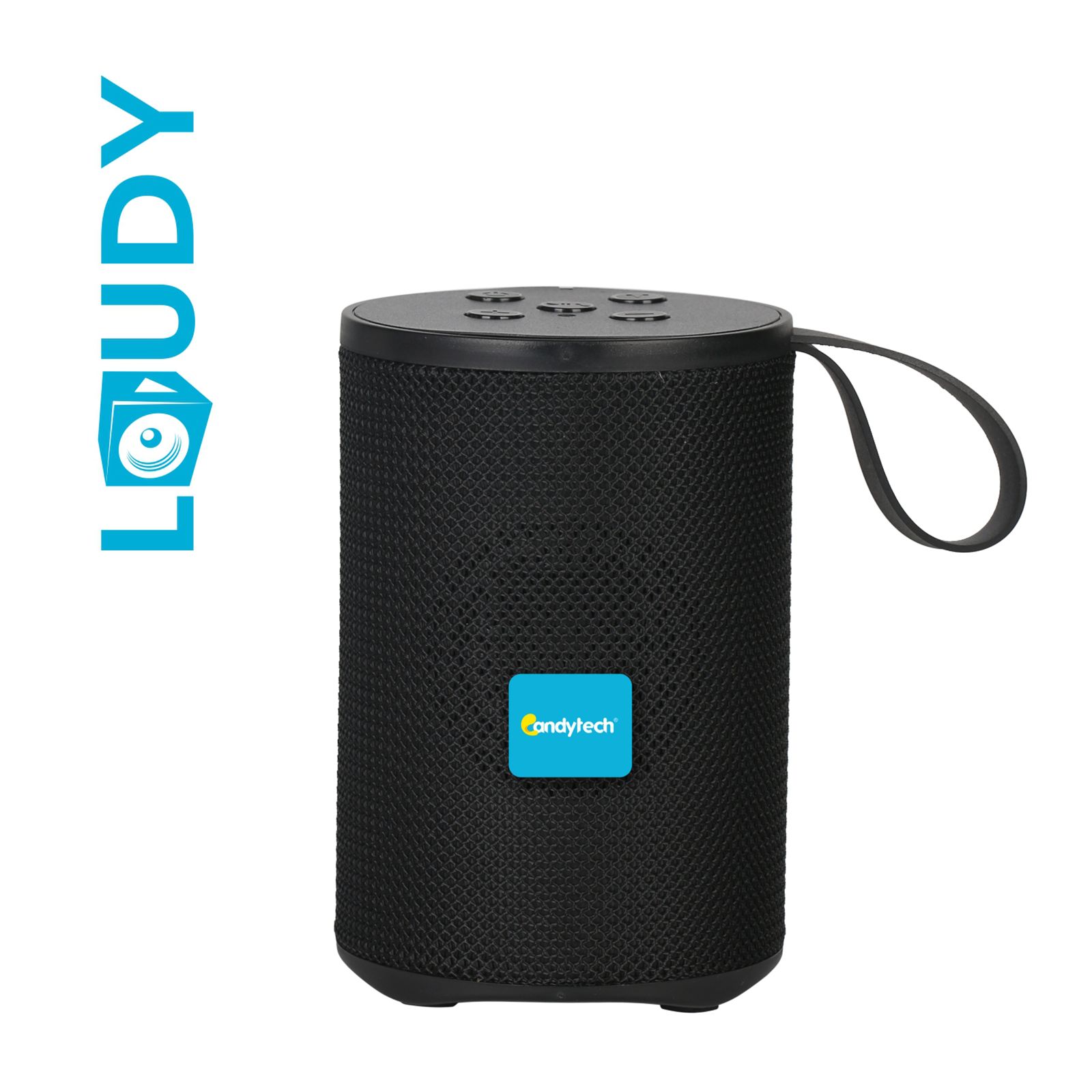 Candytech Loudy 5W Portable Bluetooth Speaker (6 Hours Playtime, Black) Candytech Loudy 5W Portable Bluetooth Speaker (6 Hours Playtime, Black)_3