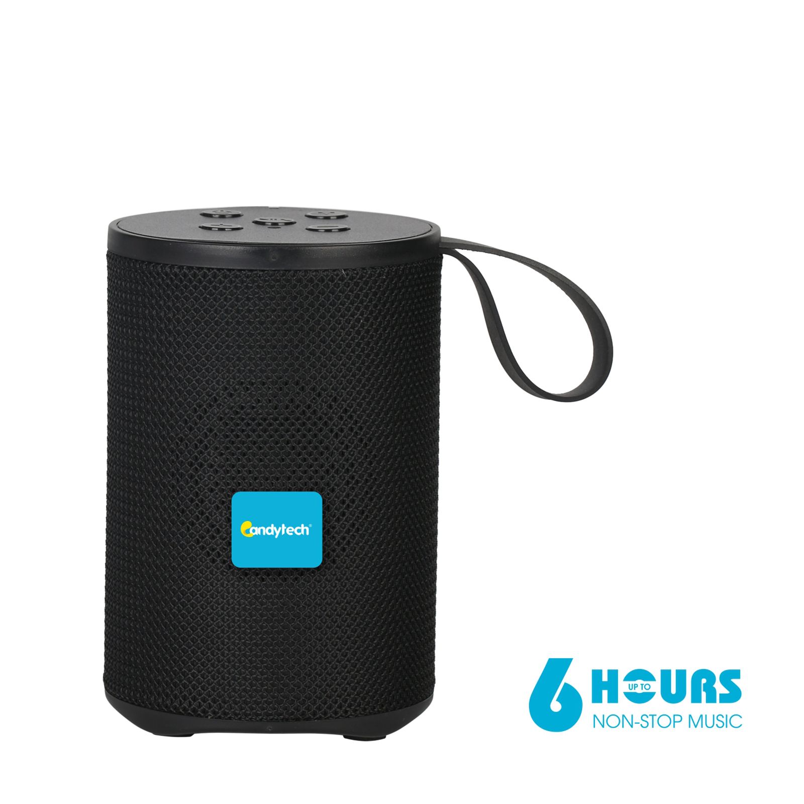 Candytech Loudy 5W Portable Bluetooth Speaker (6 Hours Playtime, Black) Candytech Loudy 5W Portable Bluetooth Speaker (6 Hours Playtime, Black)_4