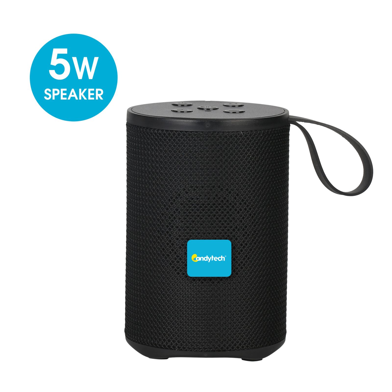 Candytech Loudy 5W Portable Bluetooth Speaker (6 Hours Playtime, Black) Candytech Loudy 5W Portable Bluetooth Speaker (6 Hours Playtime, Black)_5
