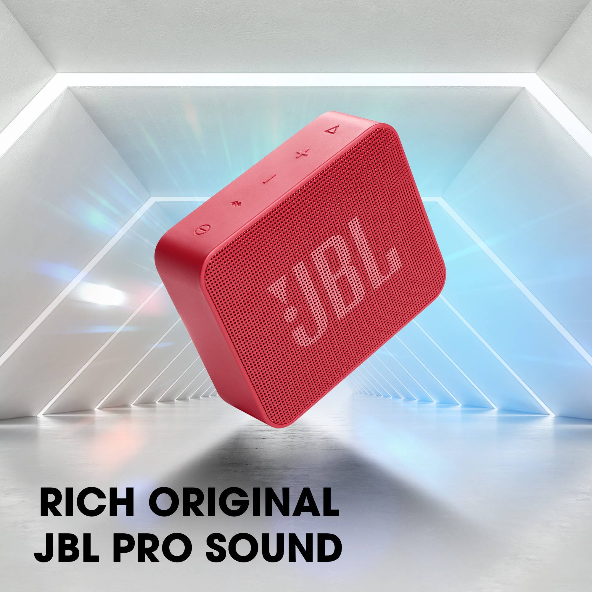 JBL Go Essential 3.1W Portable Bluetooth Speaker (IPX7 Water Proof, Rich Bass, Mono Channel, Red)_13