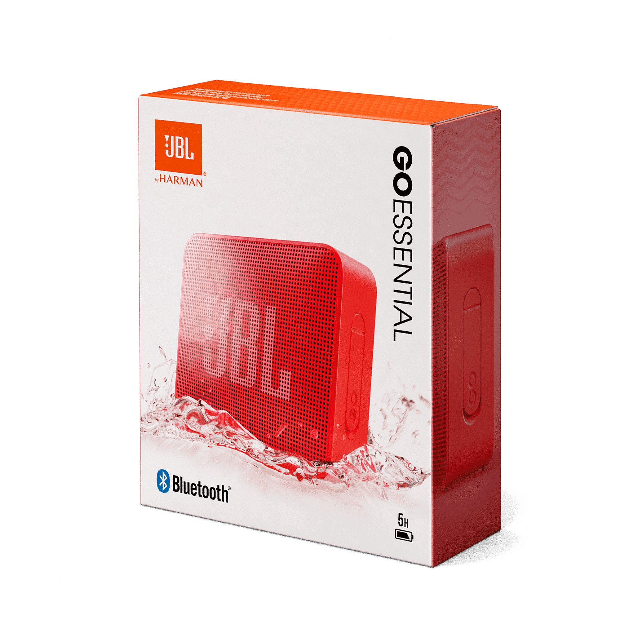 JBL Go Essential 3.1W Portable Bluetooth Speaker (IPX7 Water Proof, Rich Bass, Mono Channel, Red)_15