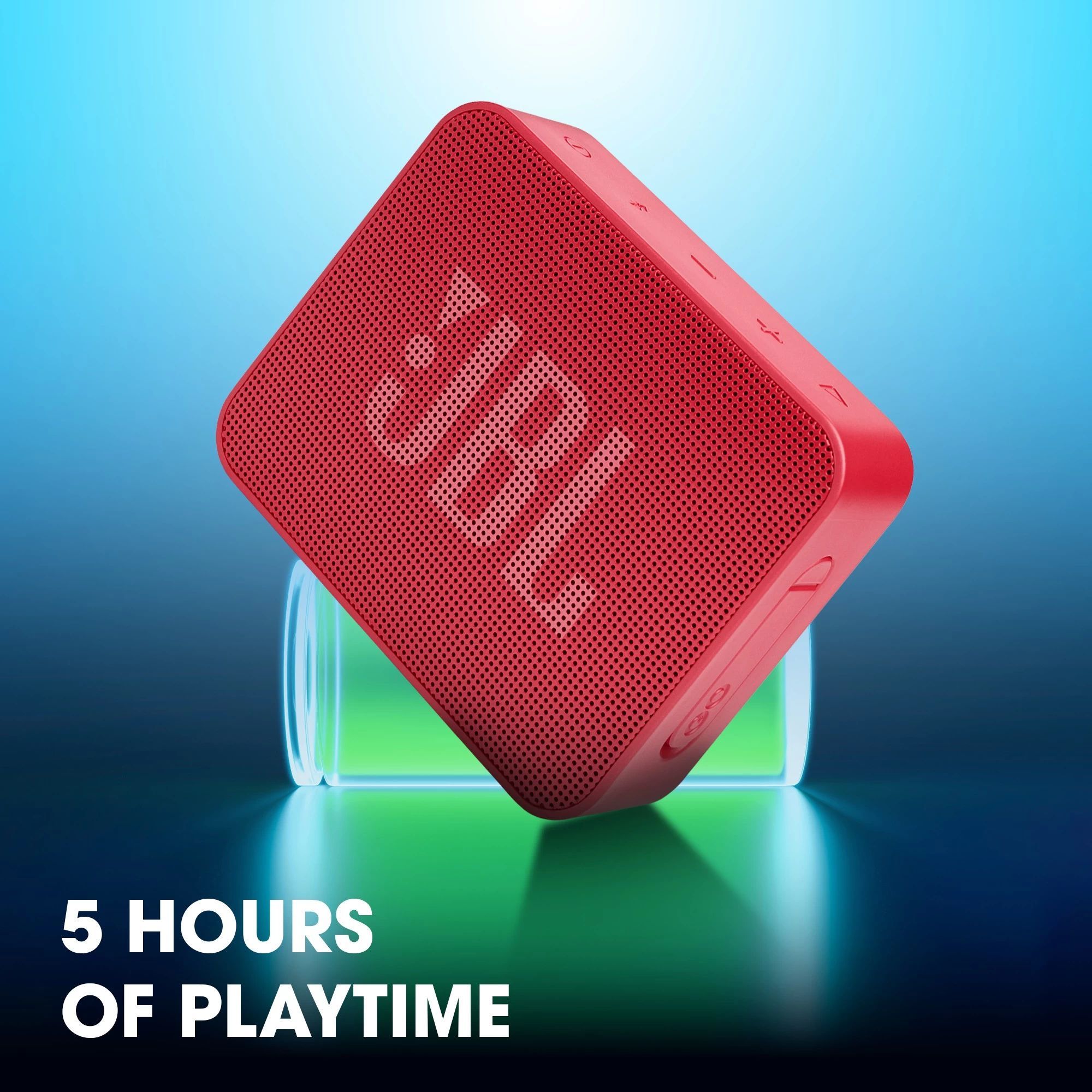 JBL Go Essential 3.1W Portable Bluetooth Speaker (IPX7 Water Proof, Rich Bass, Mono Channel, Red)_17