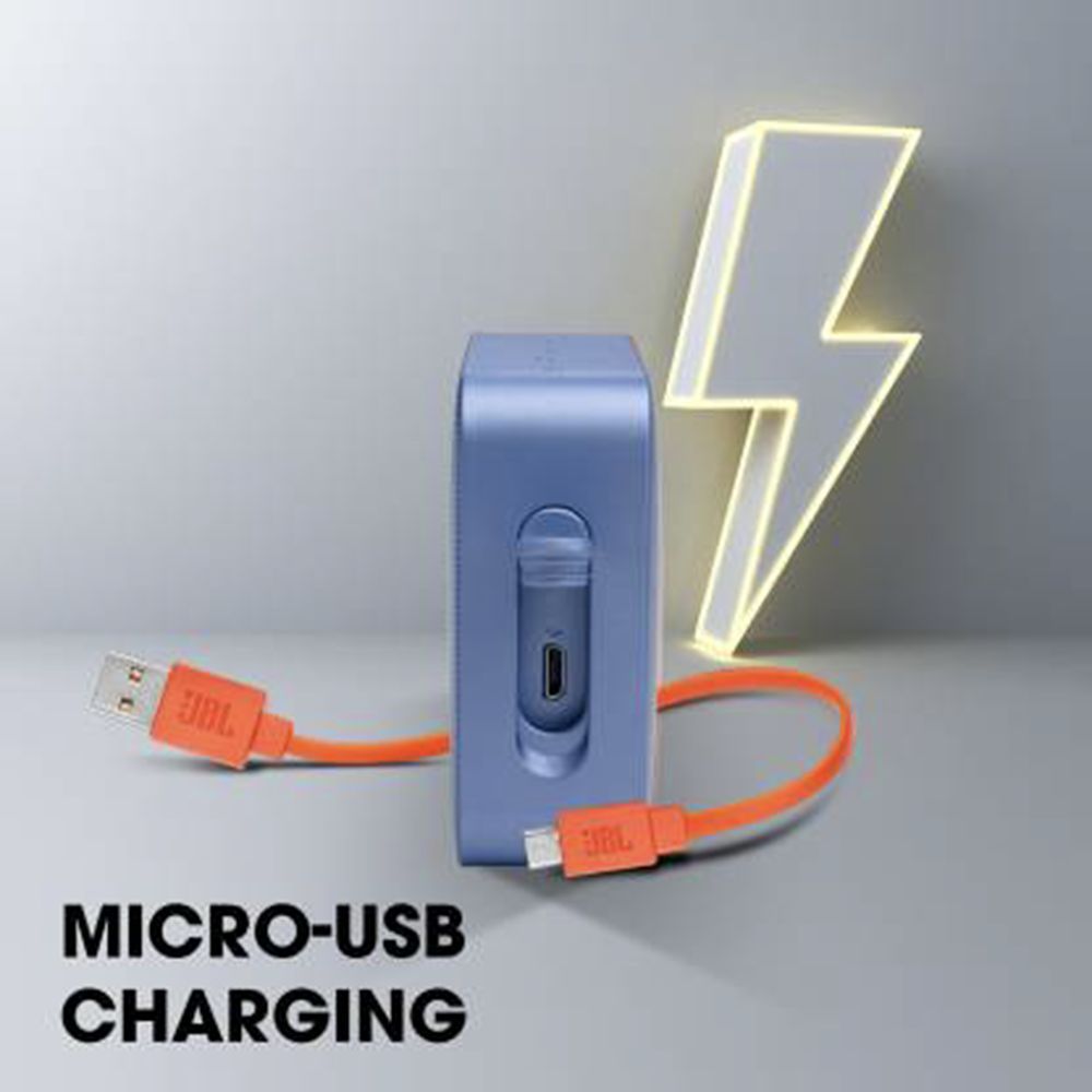 JBL Go Essential 3.1W Portable Bluetooth Speaker (IPX7 Water Proof, Rich Bass, Mono Channel, Blue)_14