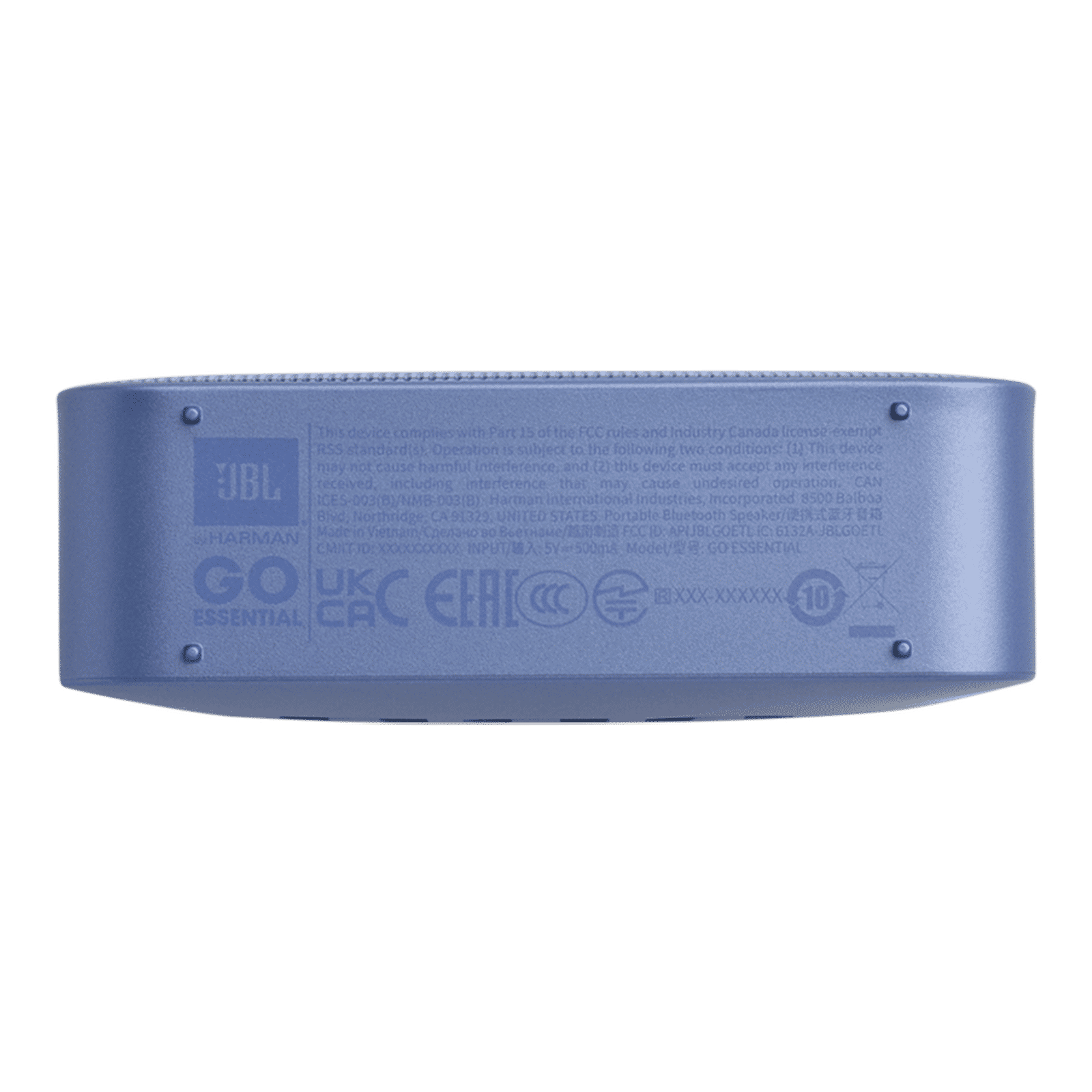 JBL Go Essential 3.1W Portable Bluetooth Speaker (IPX7 Water Proof, Rich Bass, Mono Channel, Blue)_5