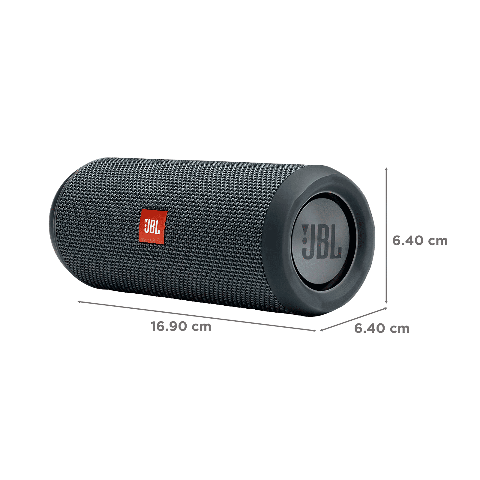 JBL Flip Essential 16W Portable Bluetooth Speaker (IPX7 Water Proof, Bass Radiator, Stereo Channel, Gun Metal)_3