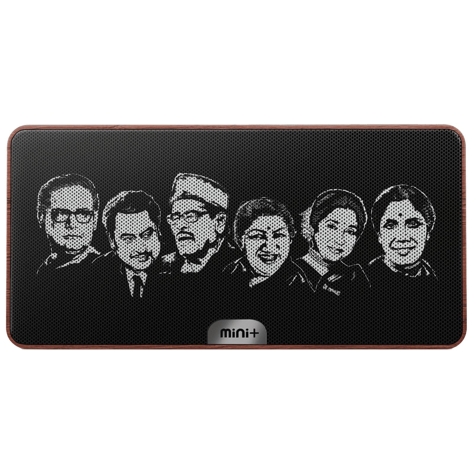 SAREGAMA Carvaan Mini Plus 10W Portable Bluetooth Speaker (1000 Evergreen Bengali Songs, Vintage Brown)_1