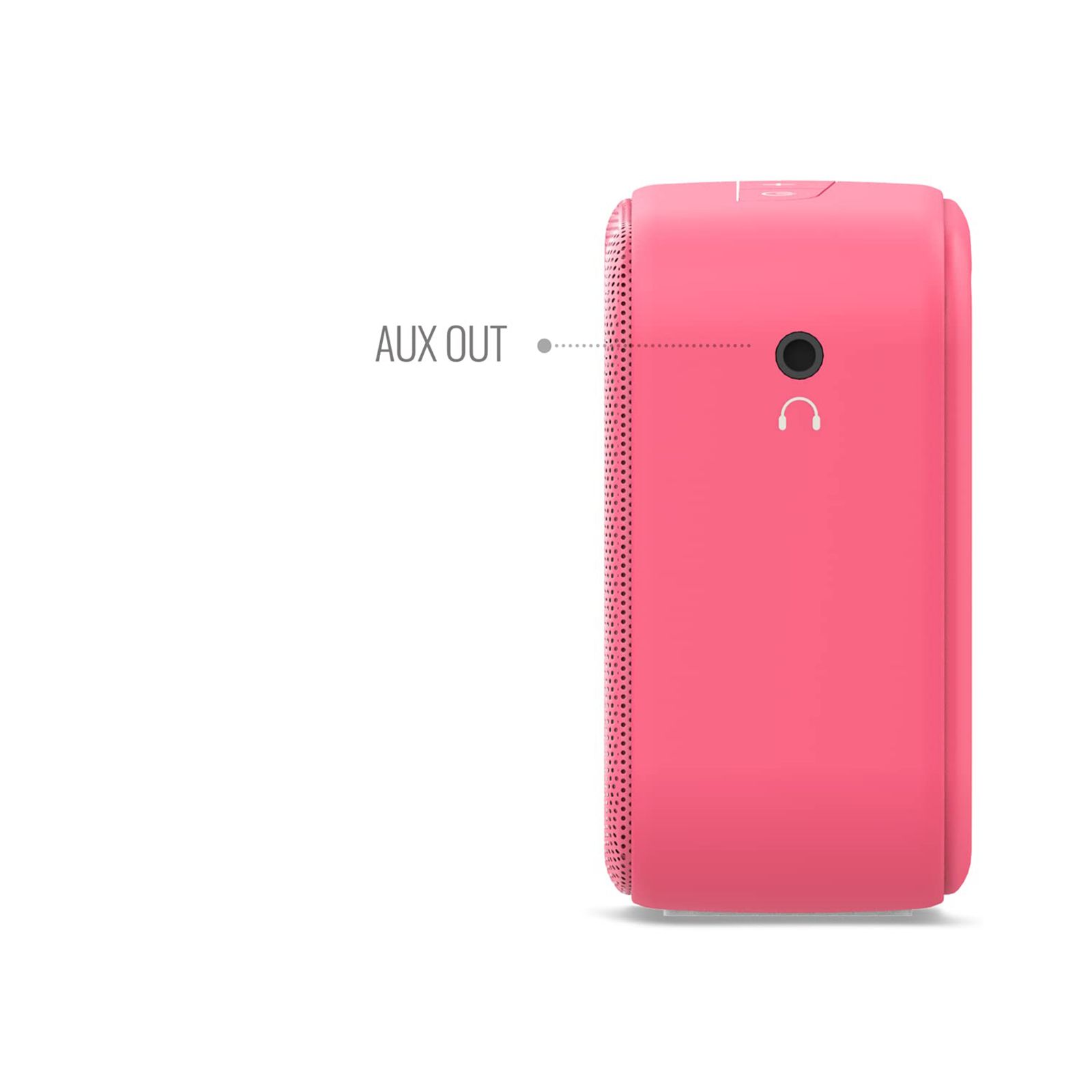 SAREGAMA Carvaan Mini POP 5W Portable Bluetooth Speaker (401 Retro Songs, Coral Pink)_8