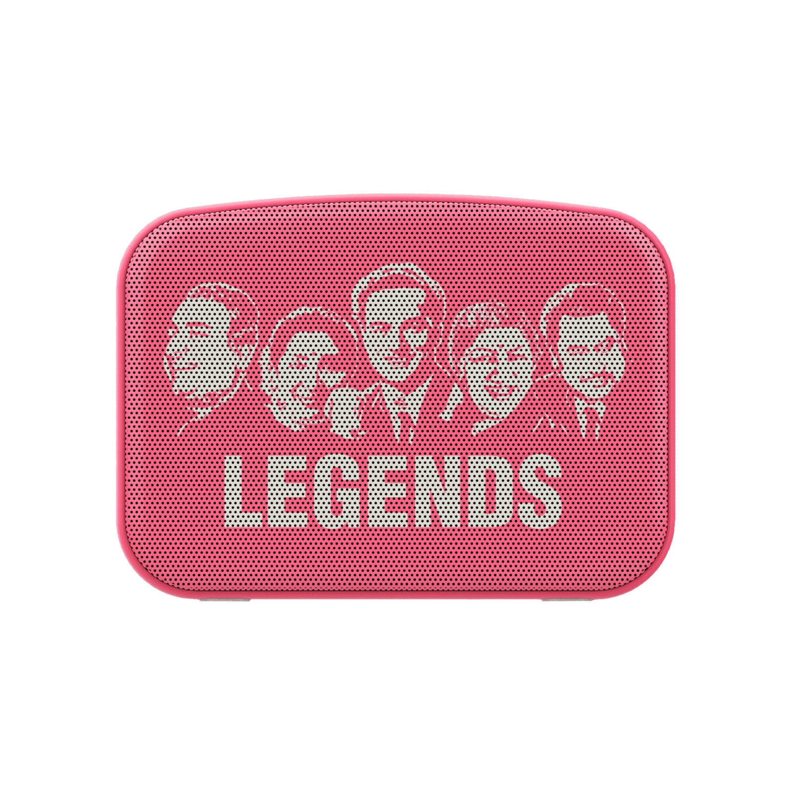 SAREGAMA Carvaan Mini POP 5W Portable Bluetooth Speaker (401 Retro Songs, Coral Pink)_1