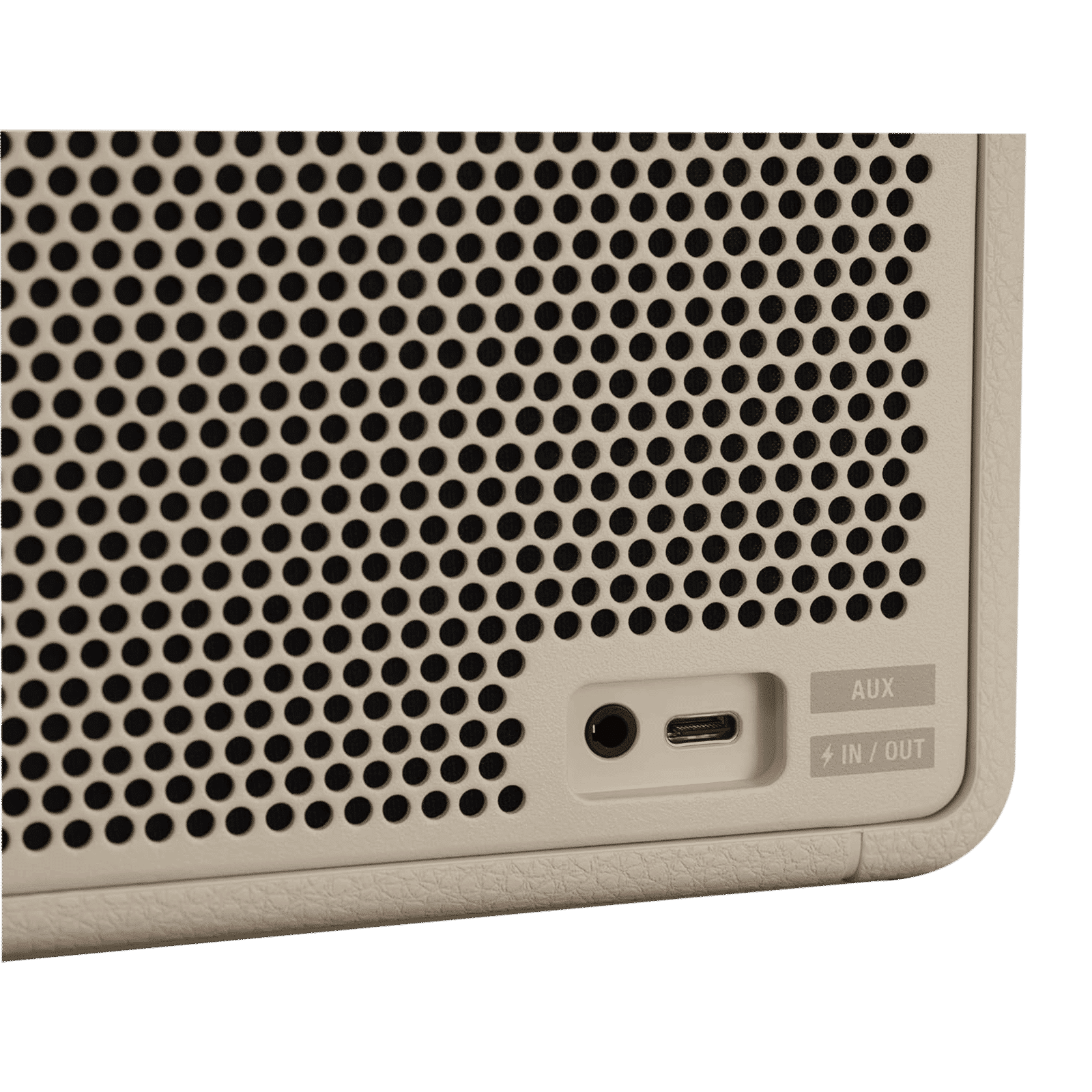 Marshall Middleton Portable Bluetooth Speaker (IP67 Water Resistant, 20 Plus Hours Playtime, Stereo Channel, Cream)_12