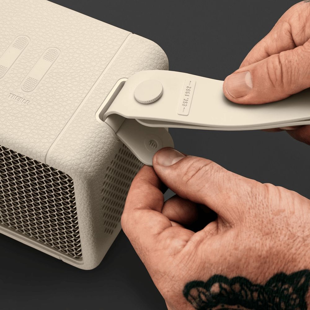 Marshall Middleton Portable Bluetooth Speaker (IP67 Water Resistant, 20 Plus Hours Playtime, Stereo Channel, Cream)_15