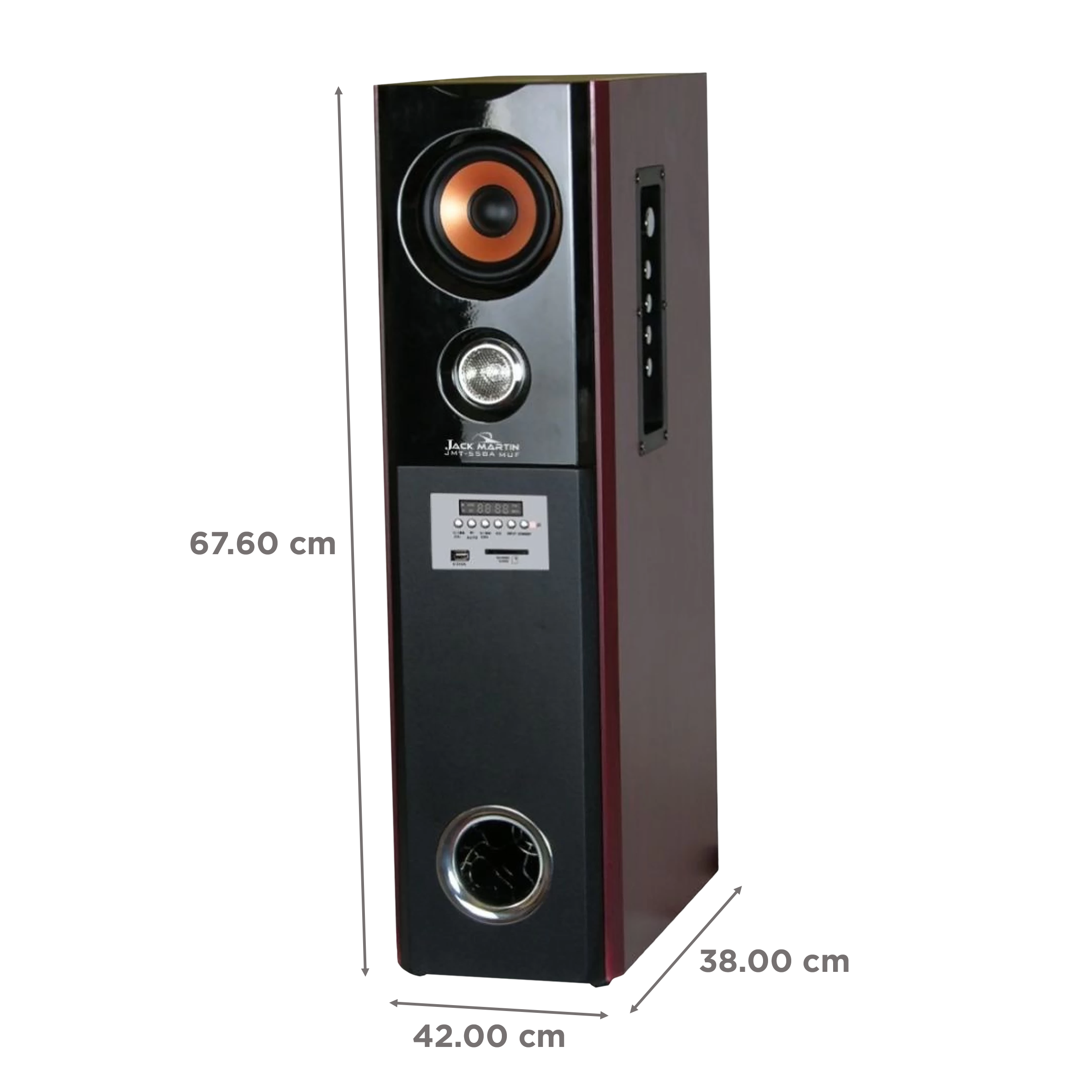 Jack Martin JM55B 100W Bluetooth Party Speaker (Super Bass, 2.0 Channel, Black) Jack Martin JM55B 100W Bluetooth Party Speaker (Super Bass, 2.0 Channel, Black)_3