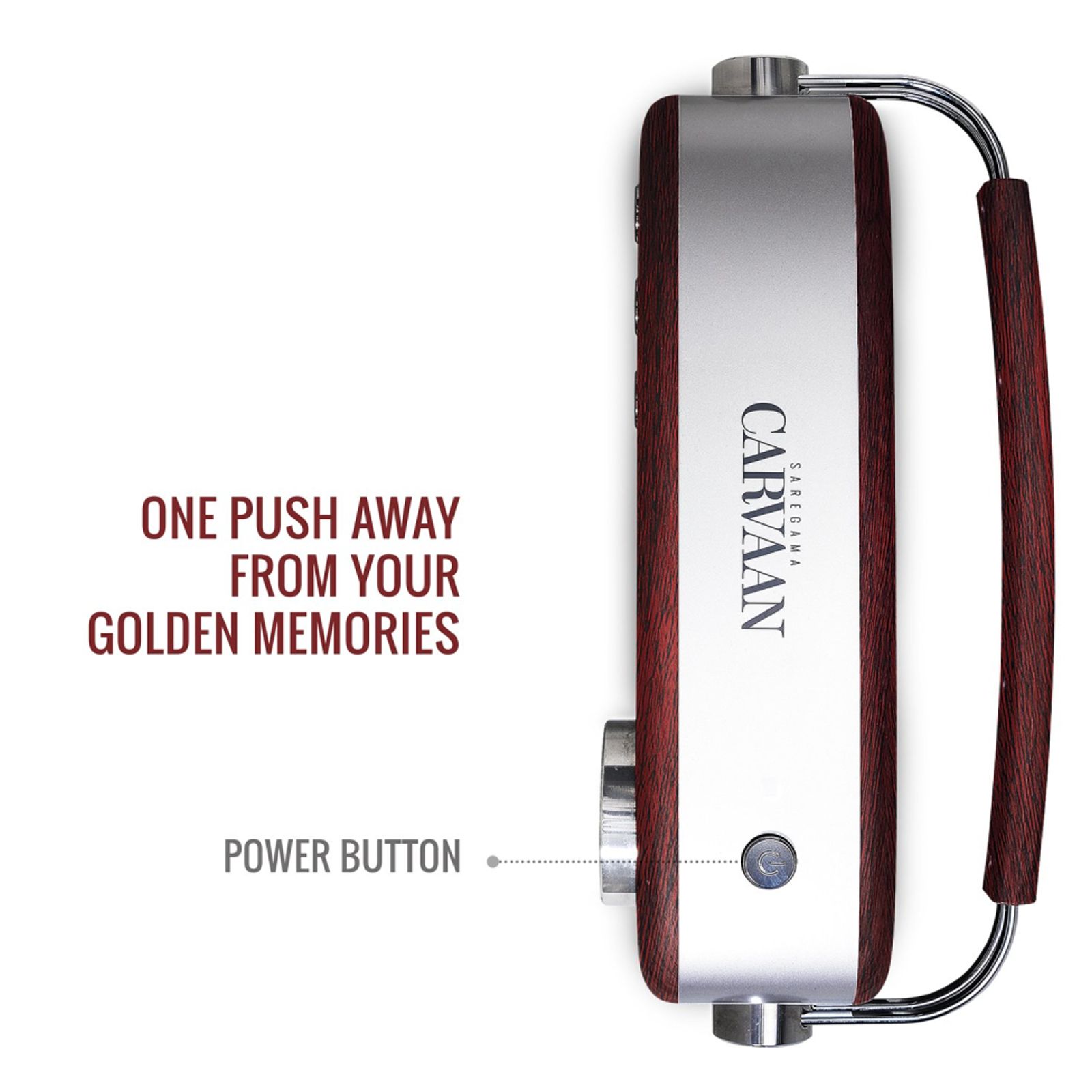 SAREGAMA Carvaan 6 Watts Bengali Music Player (In-Built Stereo Speakers, SC03, Cherrywood Red)_5