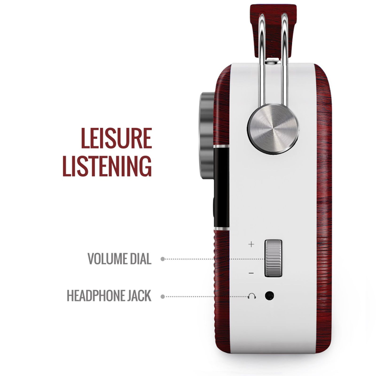 SAREGAMA Carvaan 6 Watts Bengali Music Player (In-Built Stereo Speakers, SC03, Cherrywood Red)_6