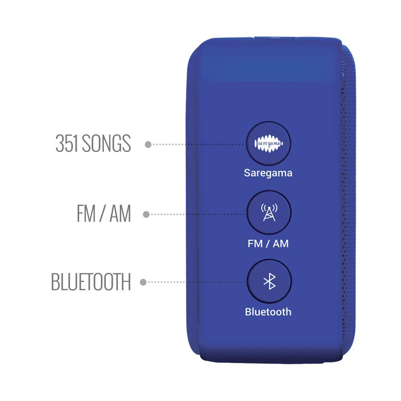 SAREGAMA Carvaan Mini 2.0 5 Watts Bengali Music Player (351 Pre-loaded Songs, SCM04, Regal Blue) SAREGAMA Carvaan Mini 2.0 5 Watts Bengali Music Player (351 Pre-loaded Songs, SCM04, Regal Blue)_9