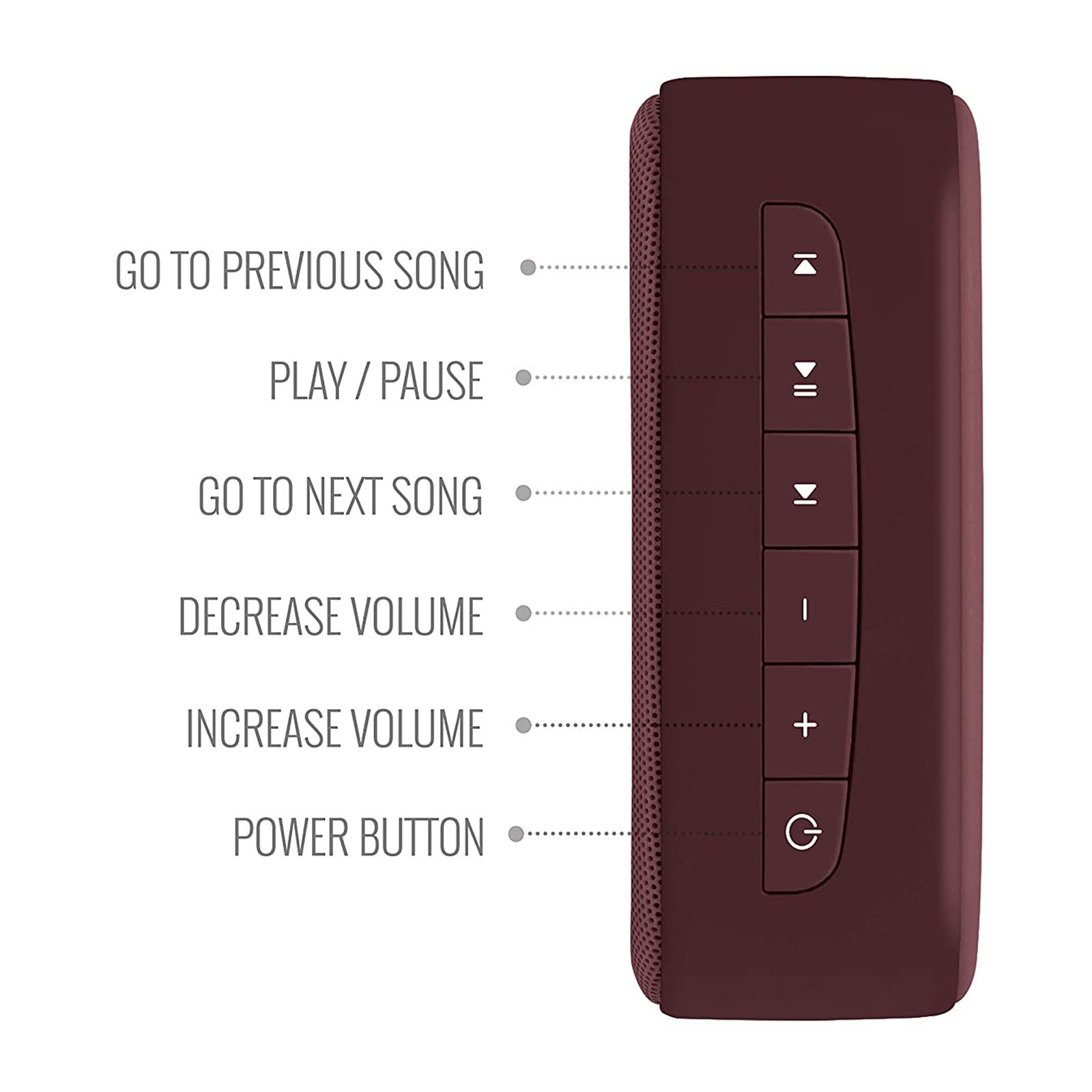 SAREGAMA Carvaan Mini 2.0 5 Watts Bengali Portable Bluetooth Speakers (351 Pre-loaded Songs, SCM04, Terracotta Brown)_5