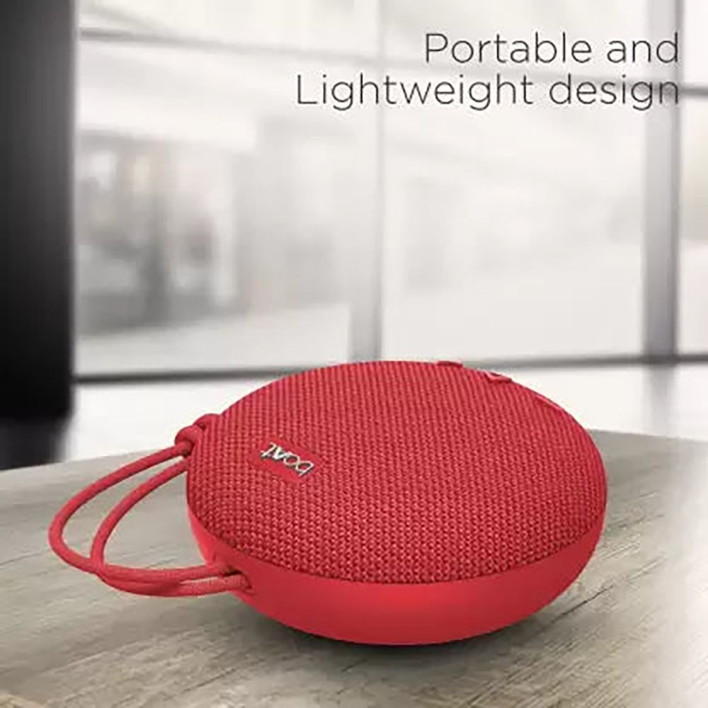 boAt Stone 193 5W Portable Bluetooth Speaker (IPX7 Water Resistant, Type - C Charging, Raging Red)_9