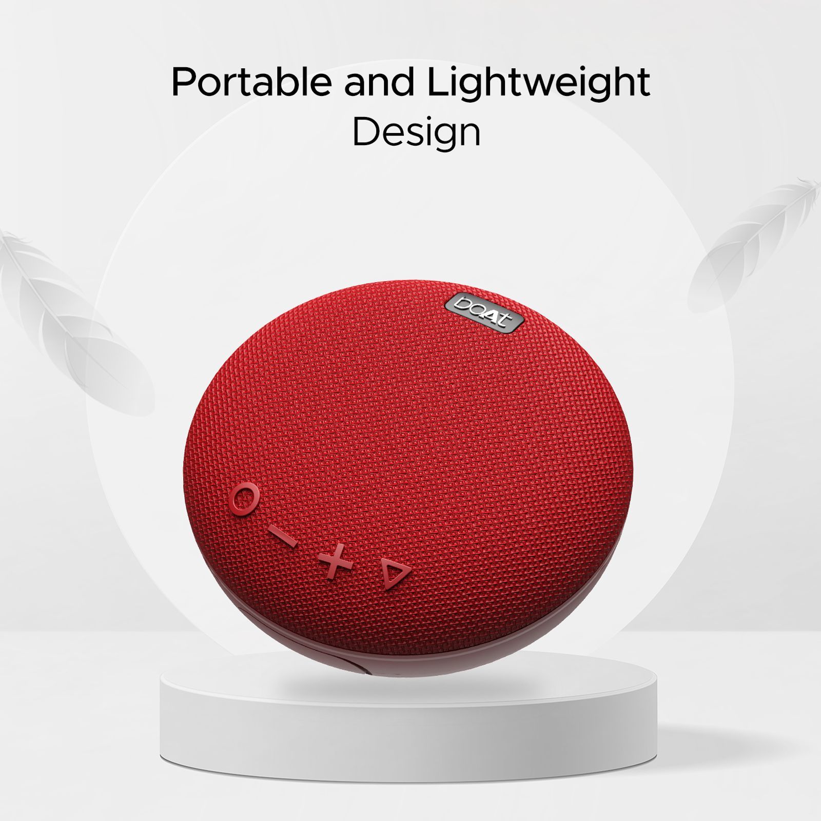 boAt Stone 193 5W Portable Bluetooth Speaker (IPX7 Water Resistant, Type - C Charging, Raging Red)_5