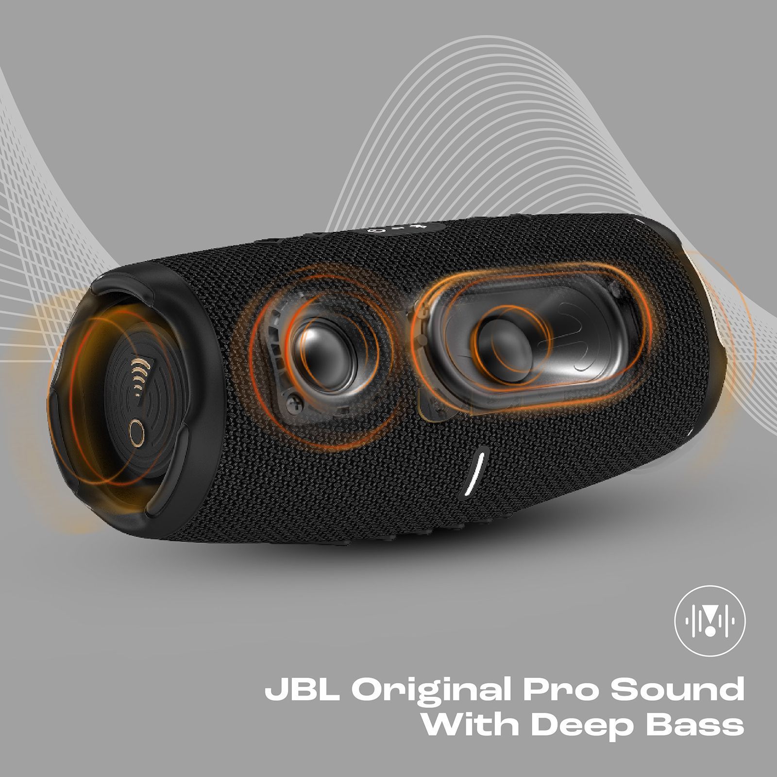 JBL Charge 5 Wi-Fi 30W Portable Bluetooth Speaker (IP67 Water Proof, 20 Hours Playback Time, Black)_14