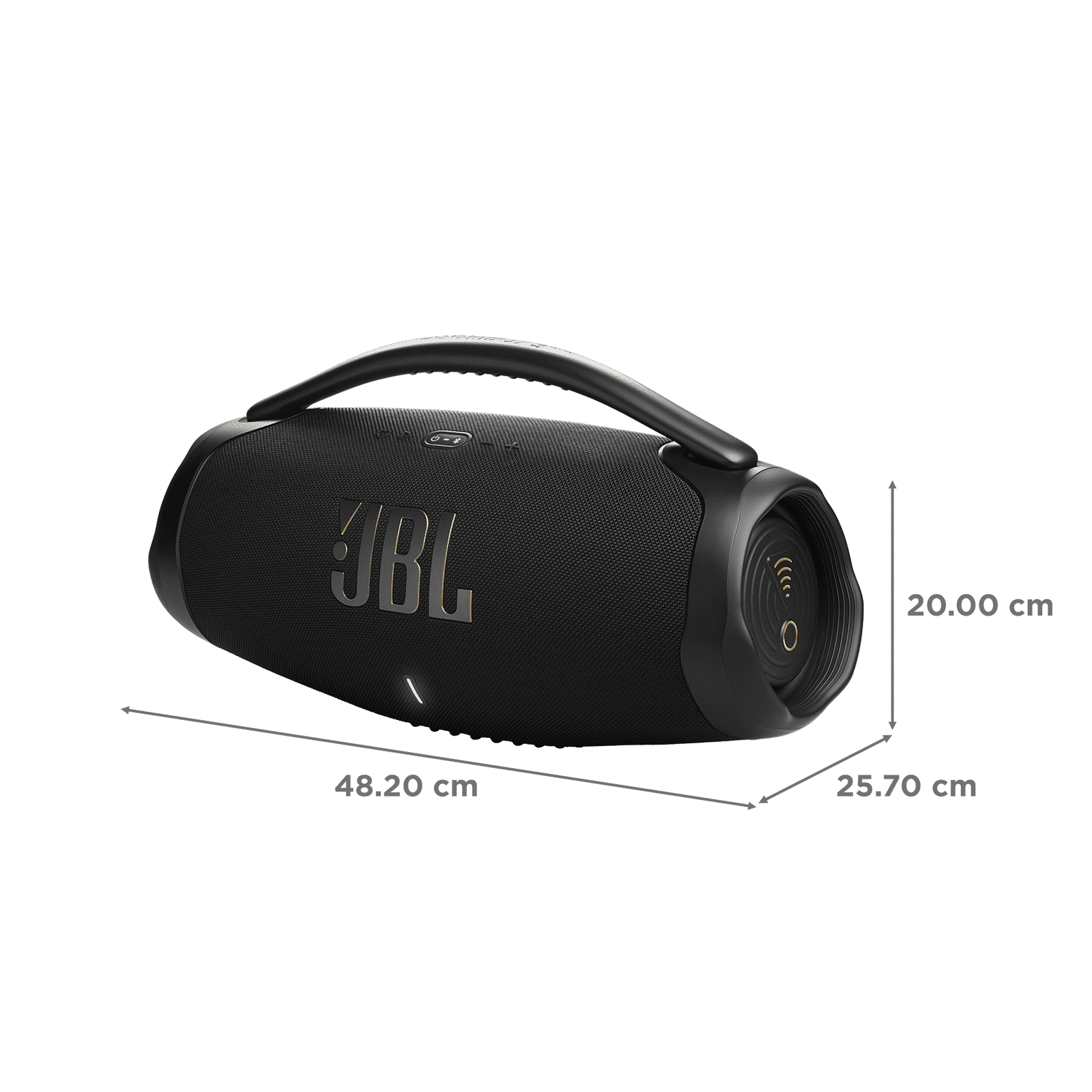 JBL Boombox 3 200W Portable Bluetooth Speaker (IP67 Waterproof, 3D Dolby Atmos, Black)_2