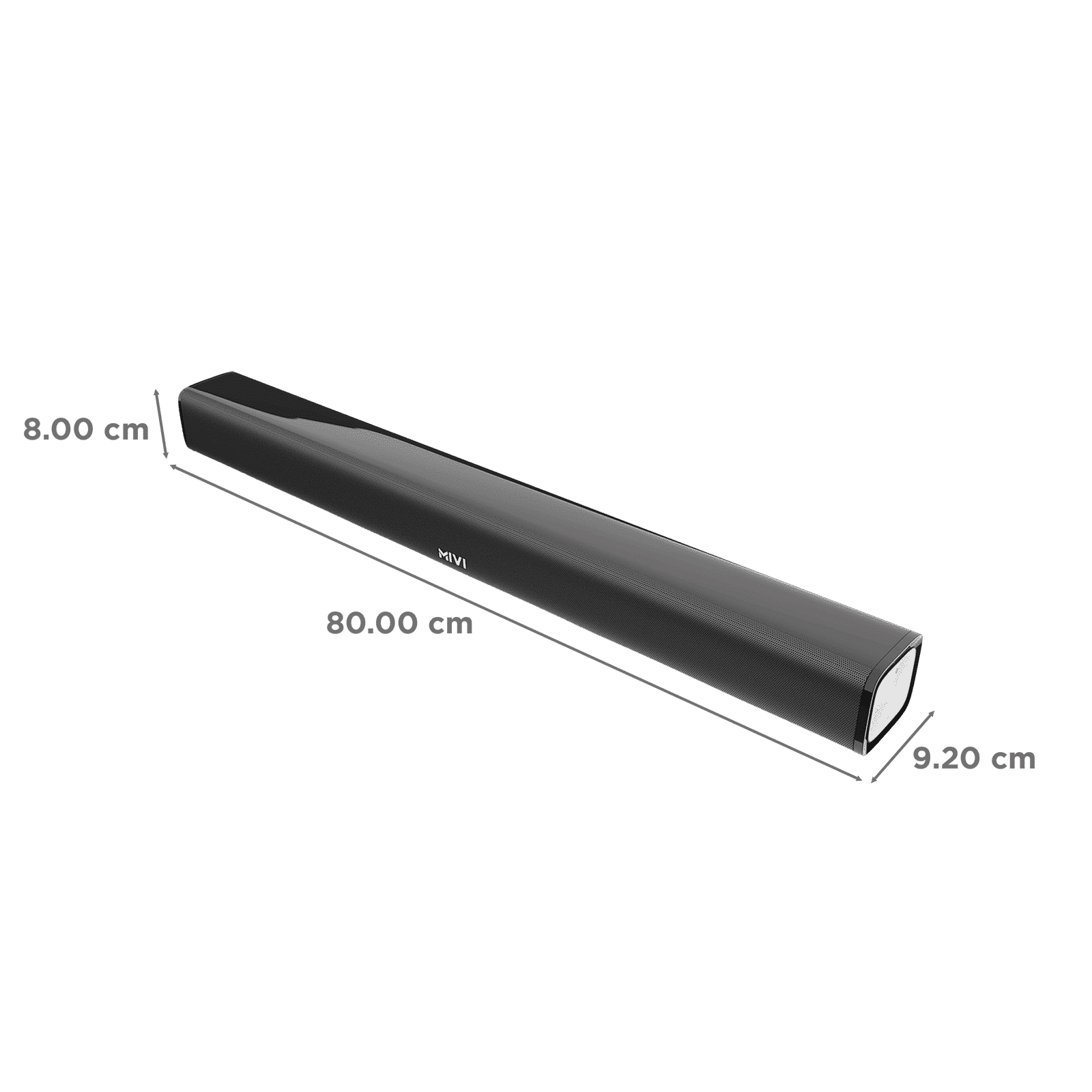 MIVI Fort R70 70W Bluetooth Soundbar with Remote (Cinematic Sound, 2.2 Channel, Black)_2