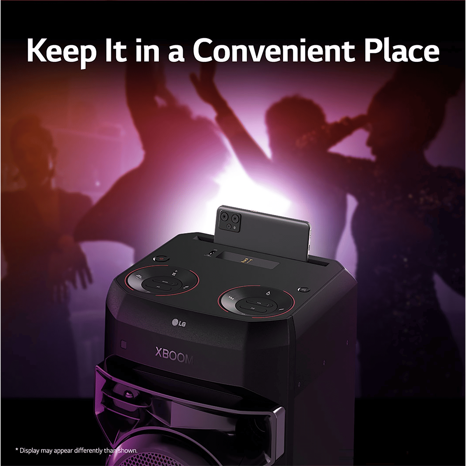 LG XBOOM 80W Bluetooth Party Speaker (Versatile Connectivity, Mono Channel, Black)_12