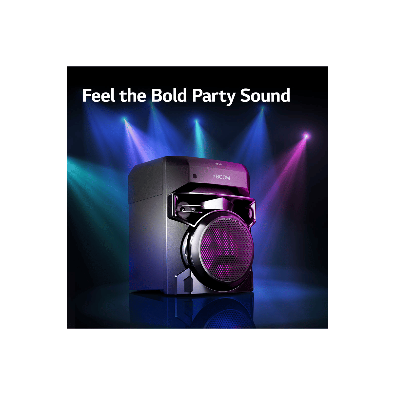 LG XBOOM 80W Bluetooth Party Speaker (Versatile Connectivity, Mono Channel, Black)_14