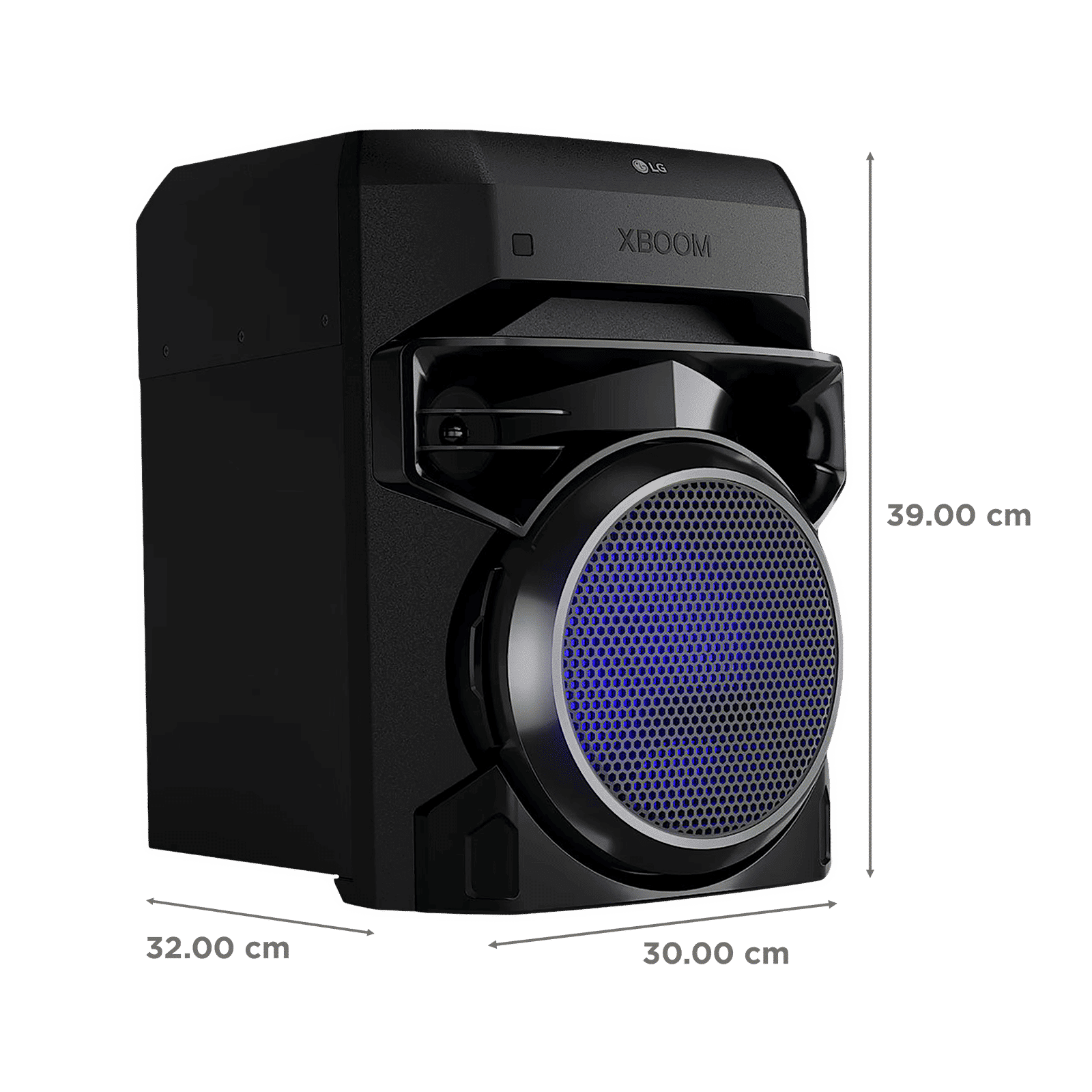 LG XBOOM 80W Bluetooth Party Speaker (Versatile Connectivity, Mono Channel, Black)_4