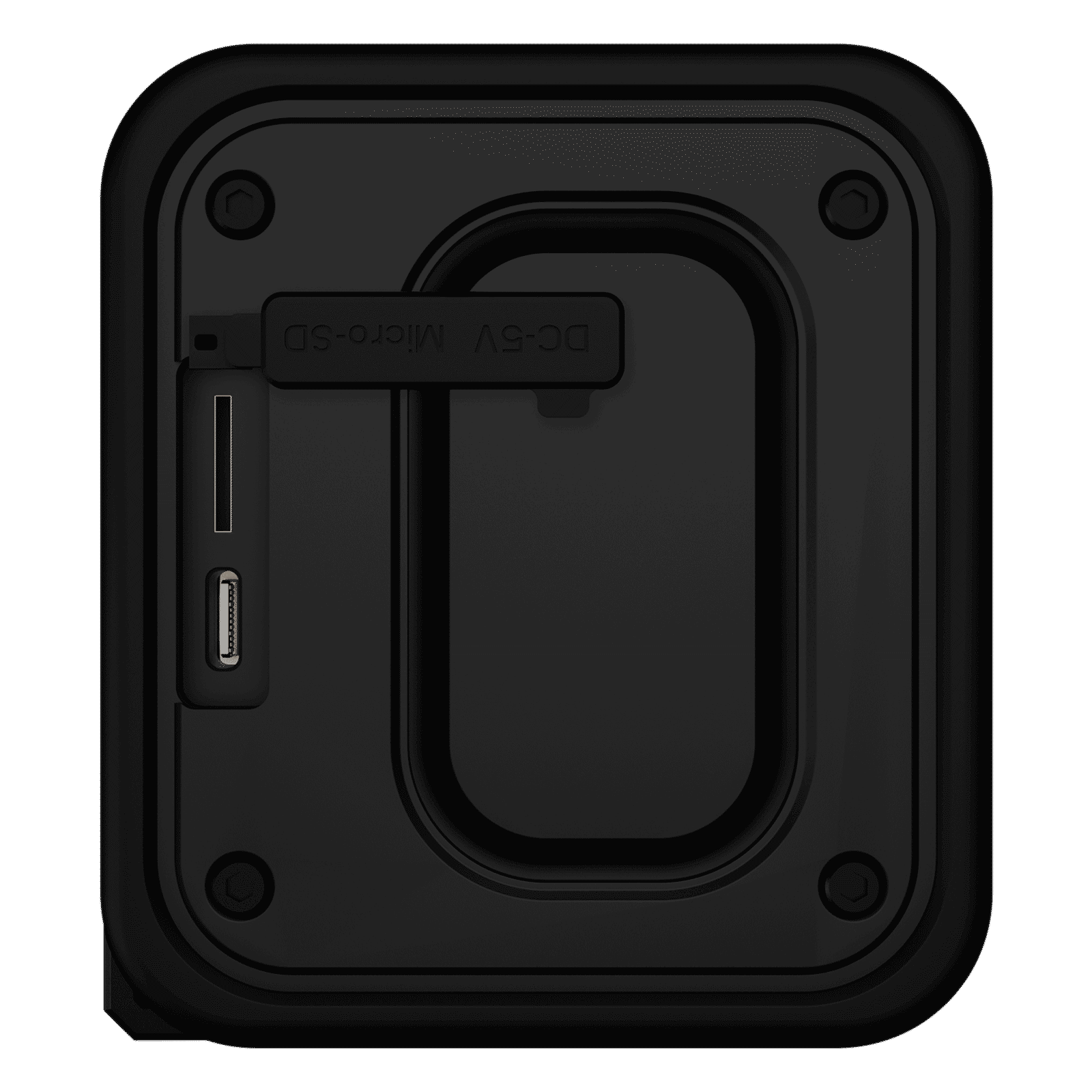 MadRabbit Sound Rock 5W Portable Bluetooth Speaker (IP47 Water Resistant, Low Latency, Mono Channel, Black)_7